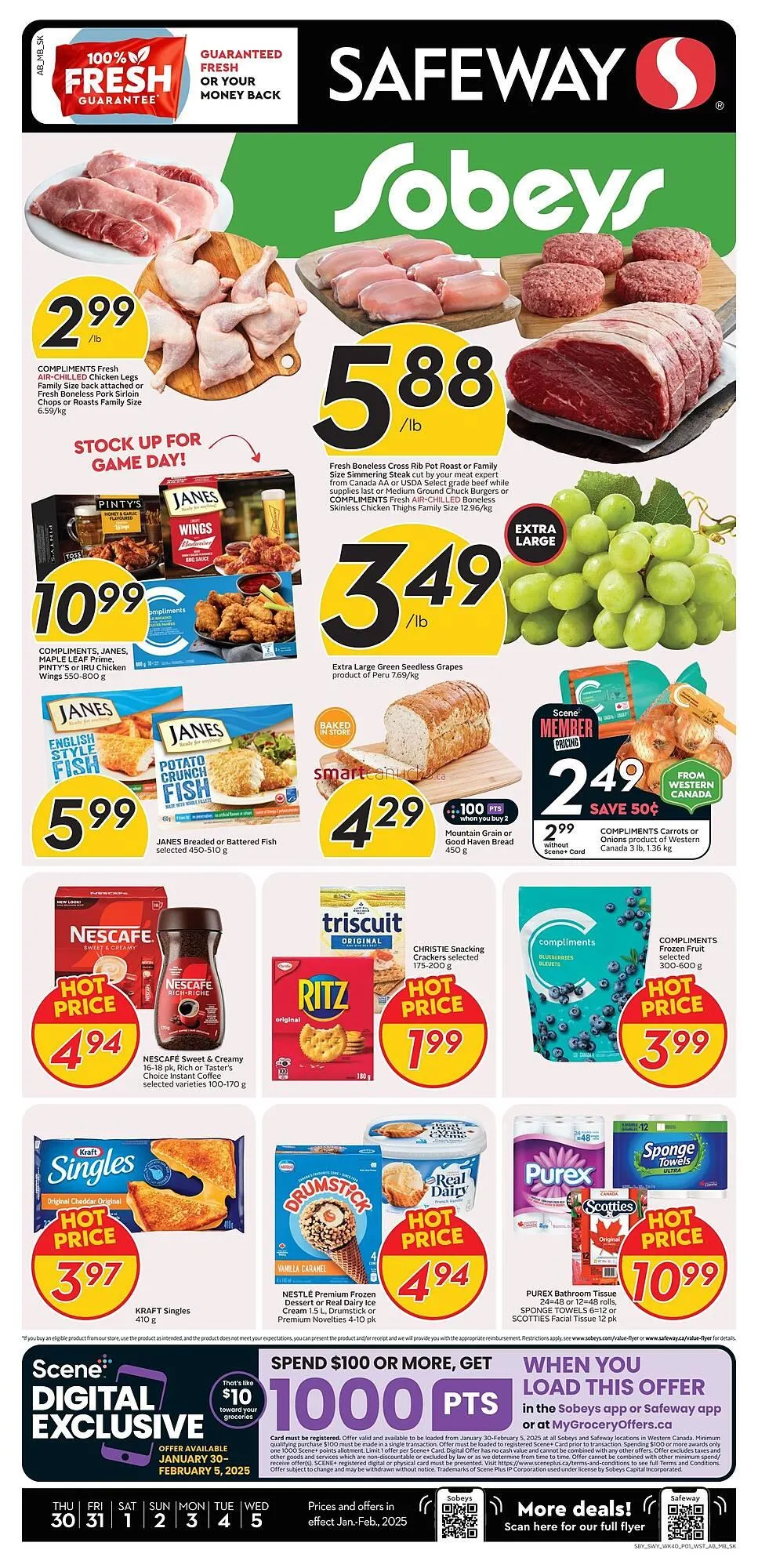 Safeway flyer from January 30 to February 5 2025 - flyer page 2