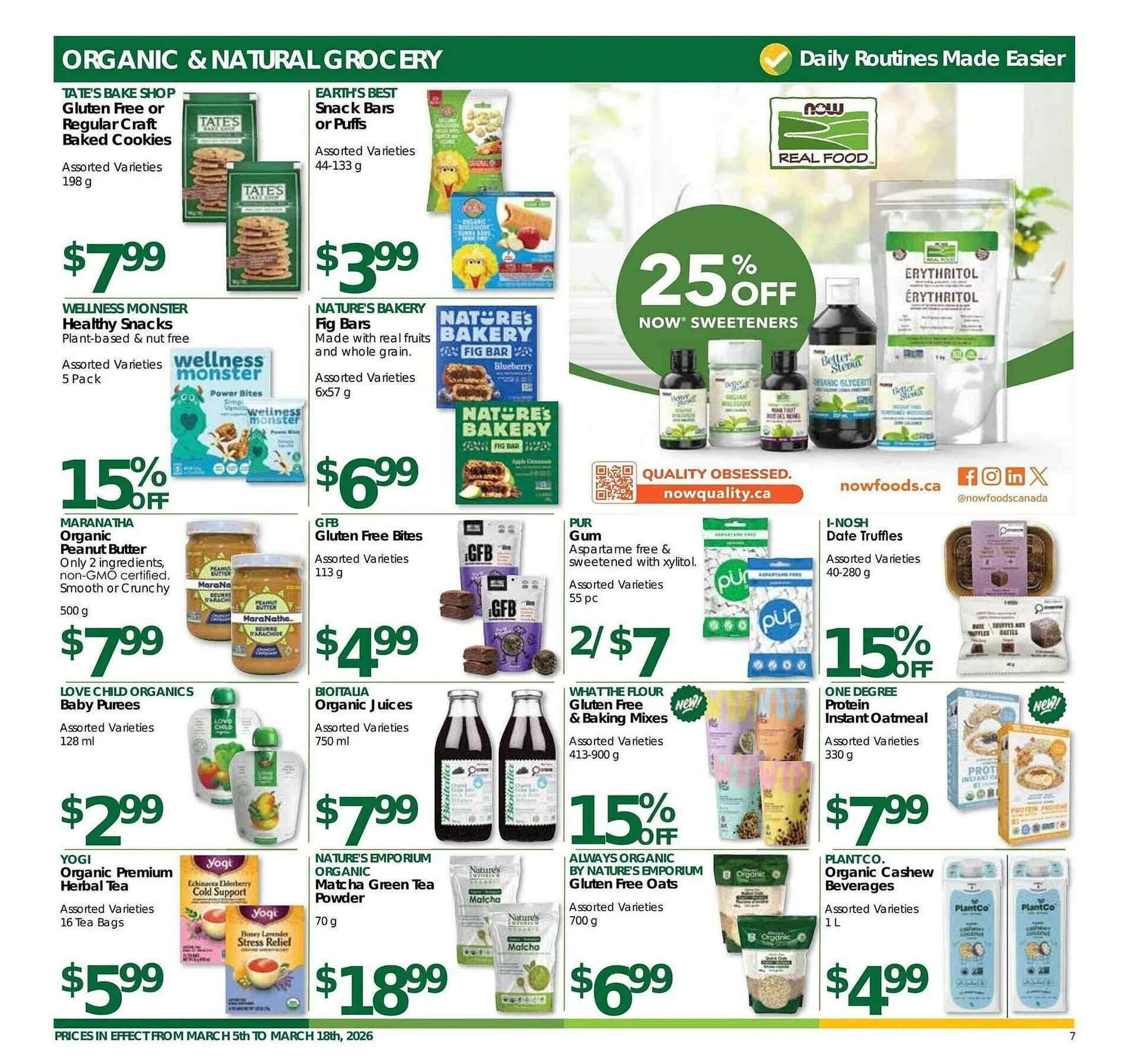 Nature's Emporium flyer from March 5 to March 12 2026 - flyer page 7