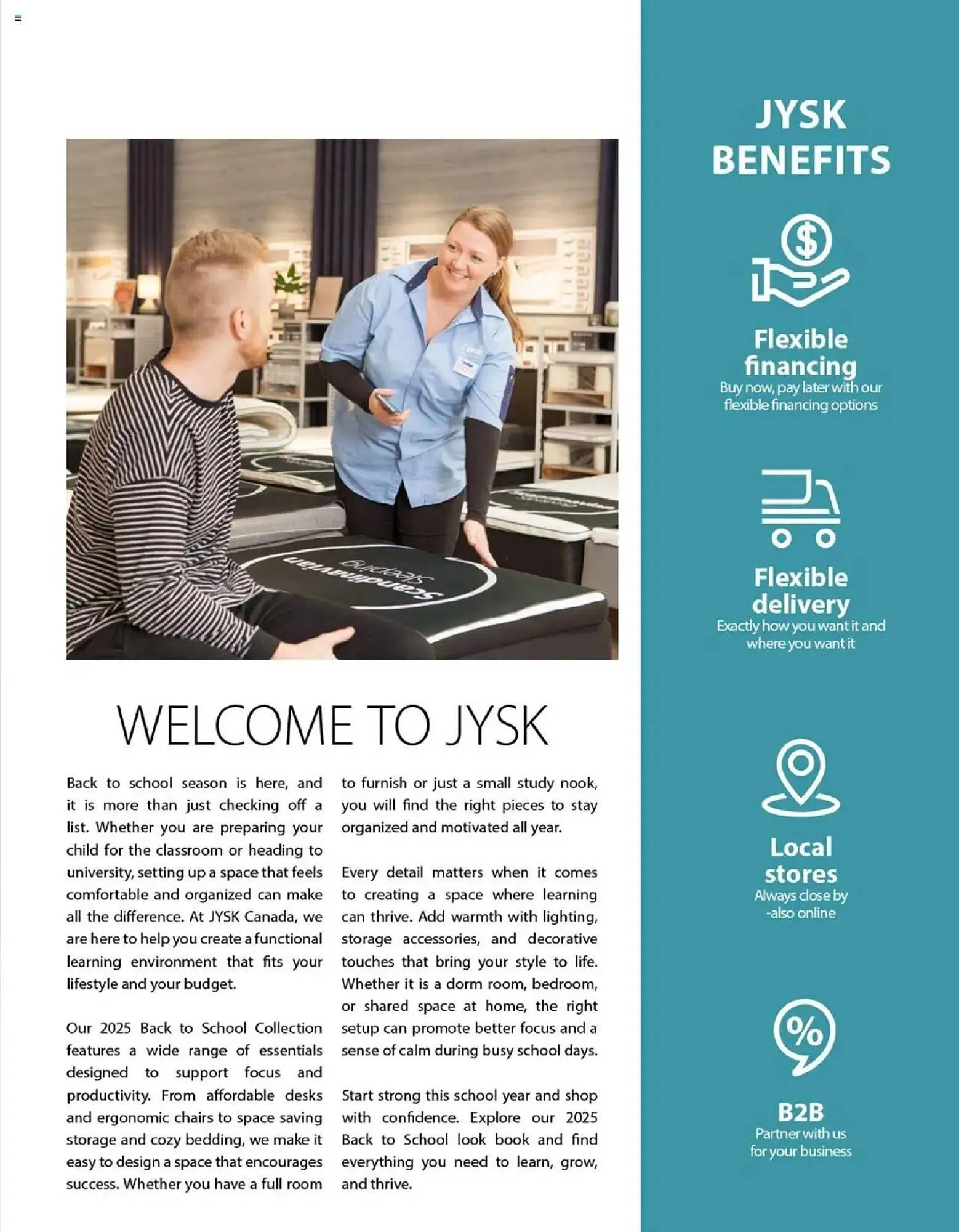 JYSK flyer from August 14 to December 1 2025 - flyer page 3