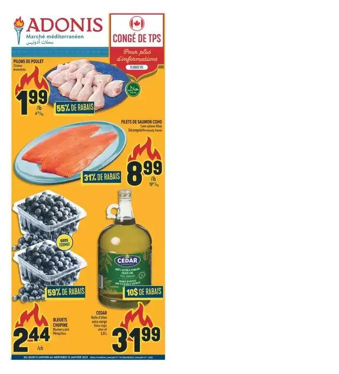 Weekly from January 9 to January 15 2025 - flyer page 1