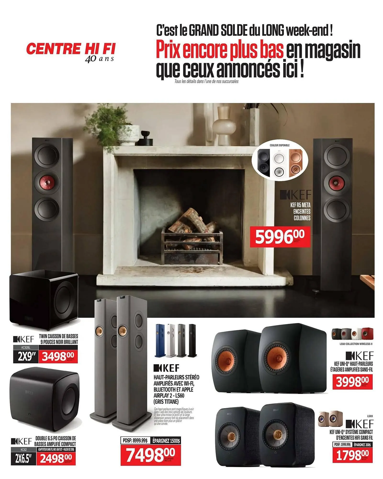 Centre Hi-Fi flyer from August 29 to September 4 2025 - flyer page 56