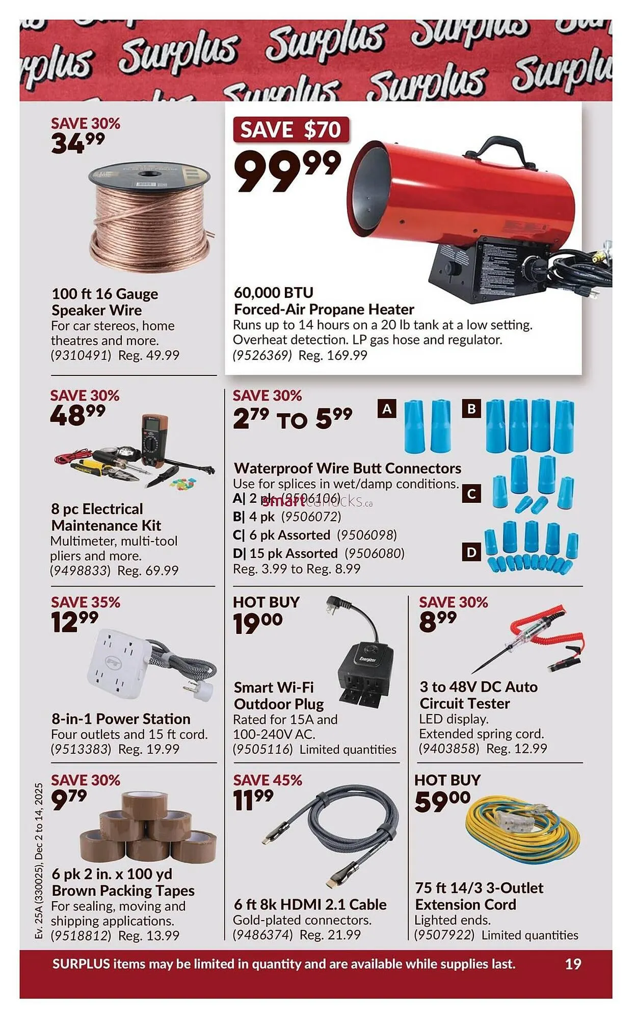 Princess Auto flyer from November 27 to December 2 2025 - flyer page 24
