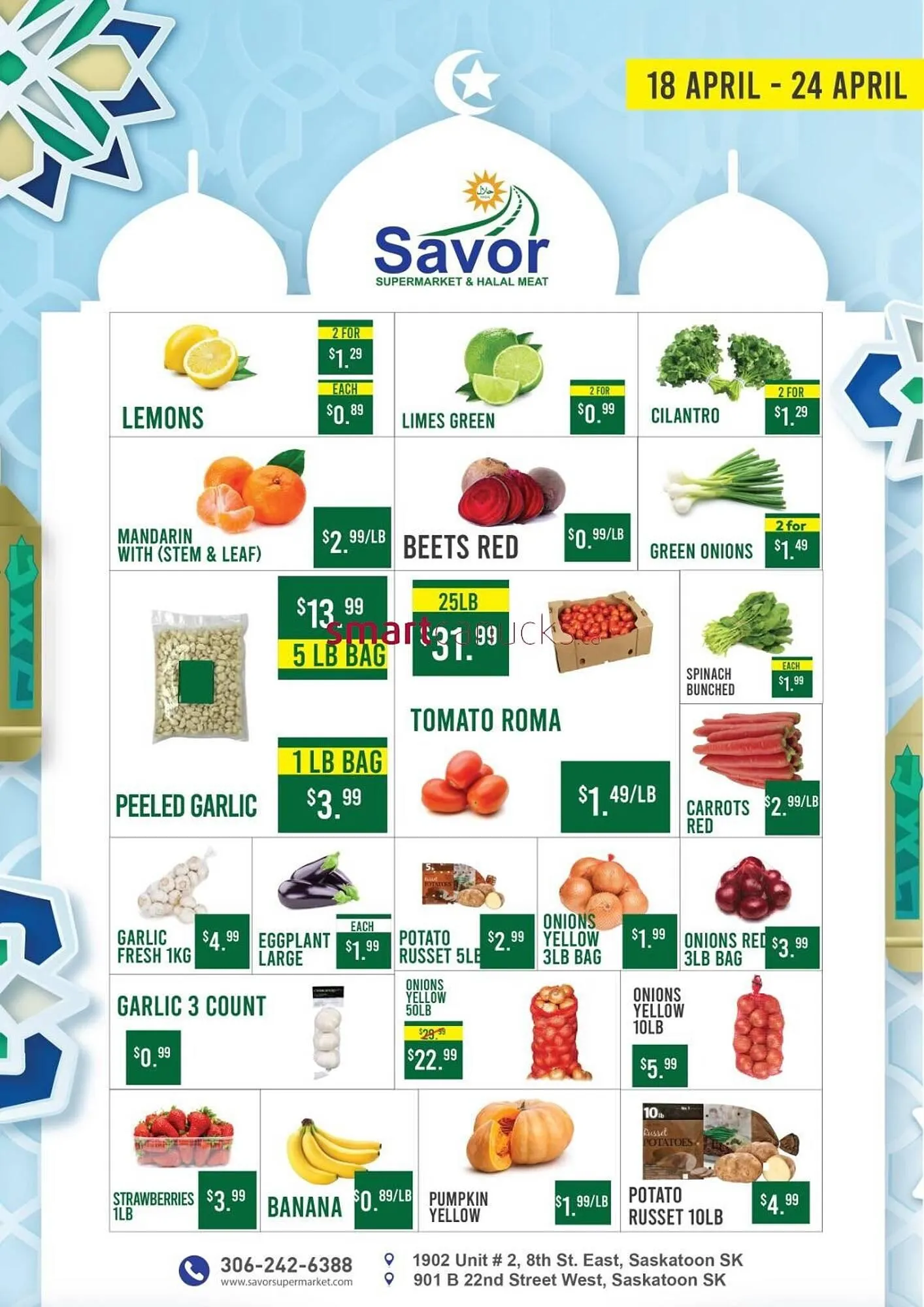 Savor Supermarket flyer from April 25 to May 29 2025 - flyer page 1