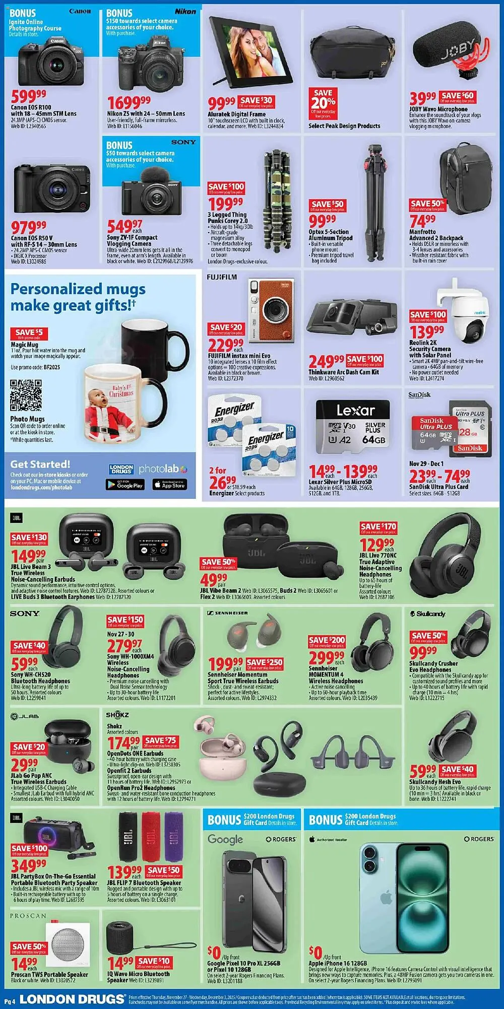 London Drugs flyer from November 27 to December 4 2025 - flyer page 4
