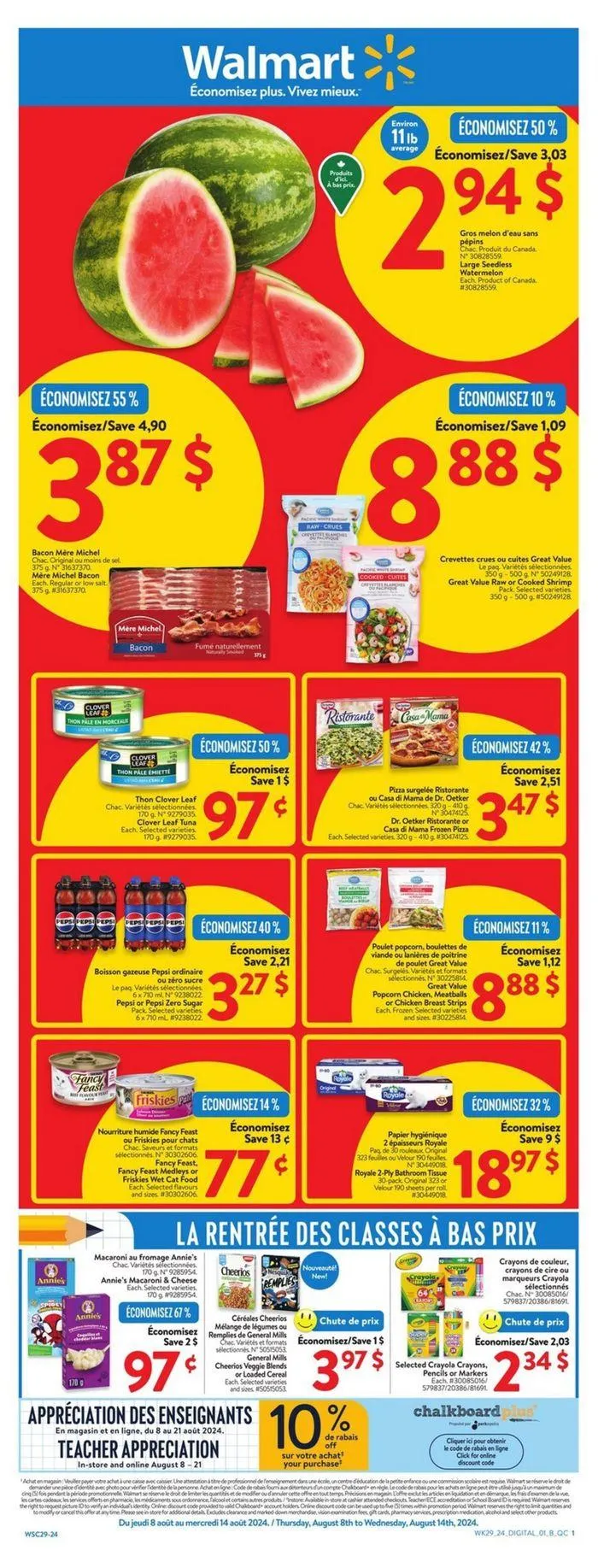 Top deals and discounts from August 8 to August 15 2024 - flyer page 1