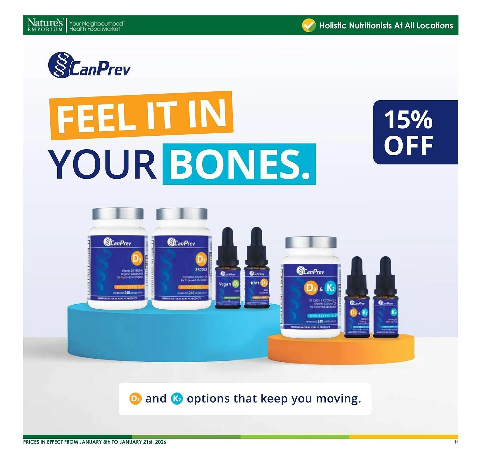 Nature's Emporium flyer from January 8 to January 15 2026 - flyer page 11