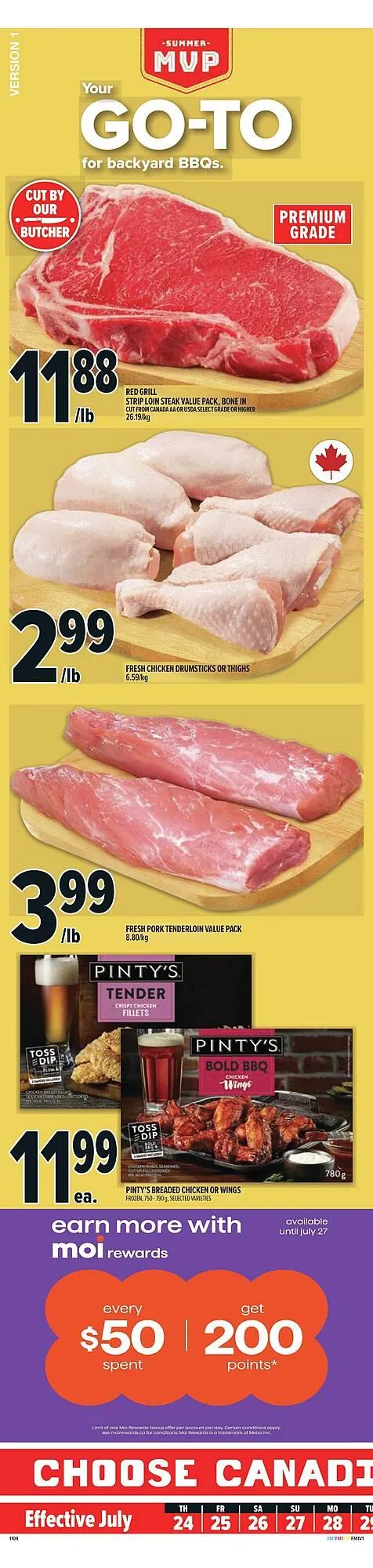 Metro flyer from July 24 to July 31 2025 - flyer page 2