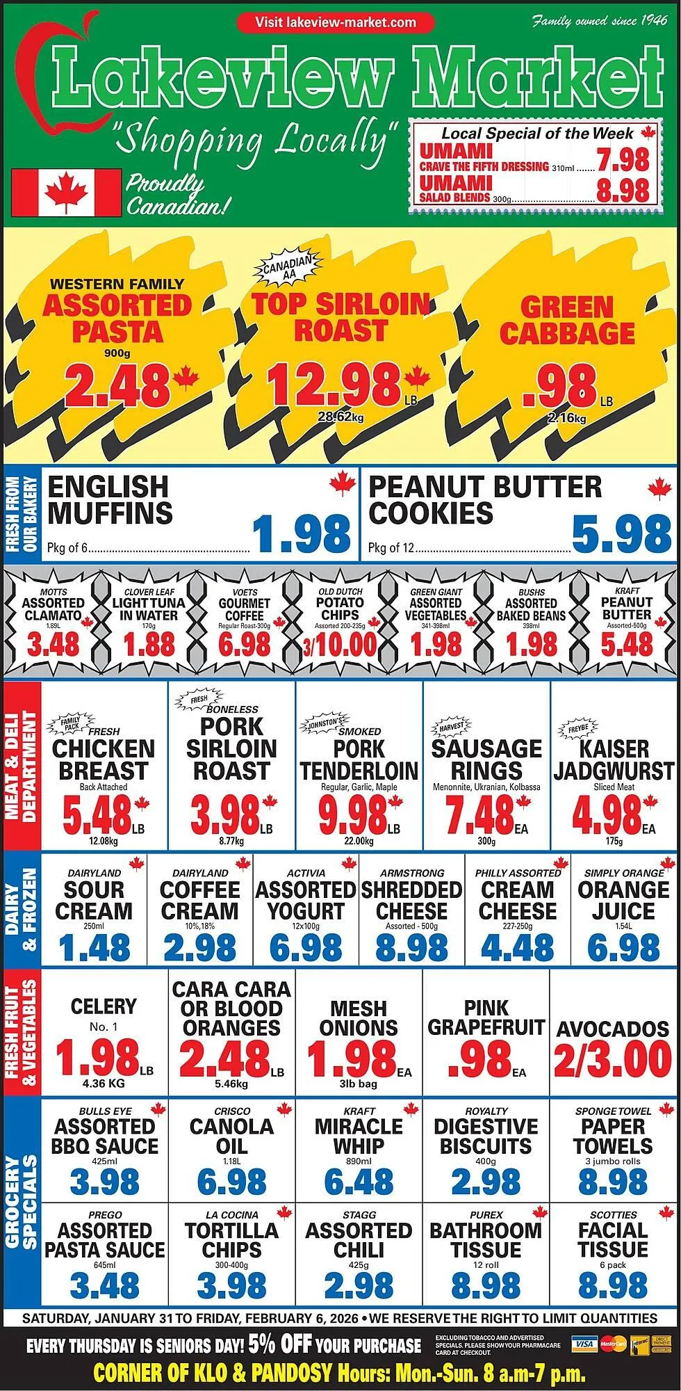 Lakeview Market flyer - 1