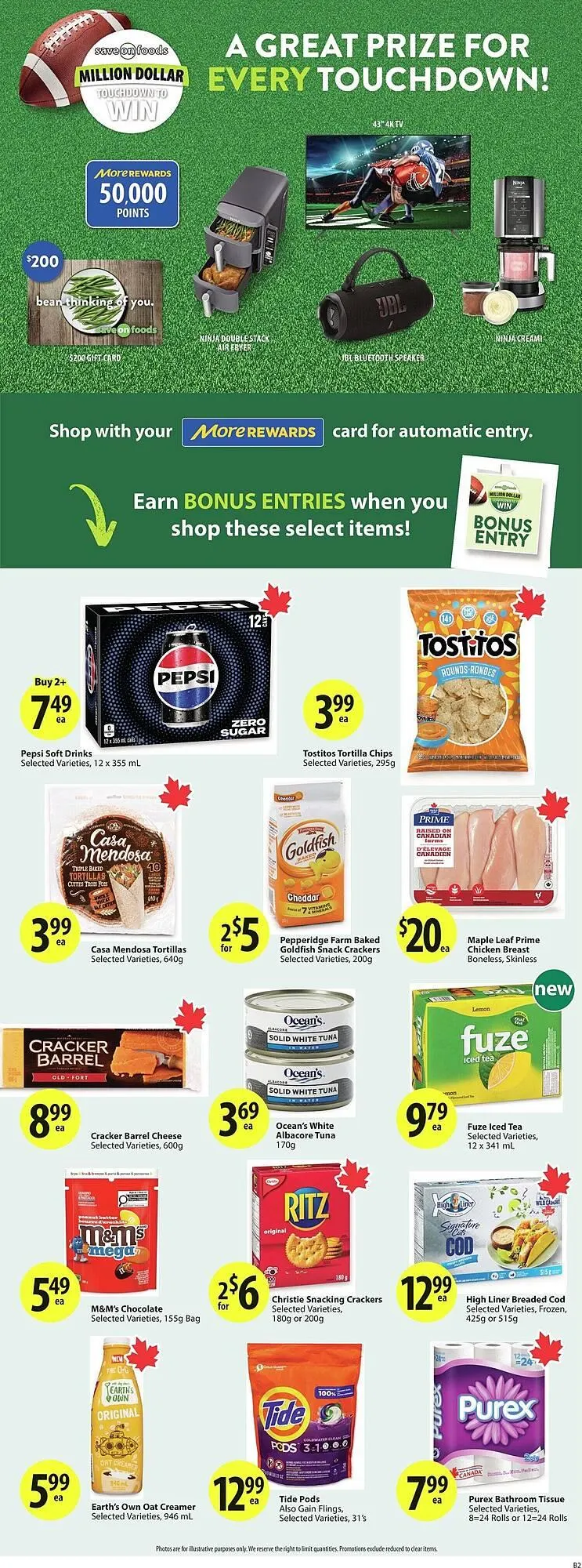 Save on Foods flyer from July 3 to July 10 2025 - flyer page 28