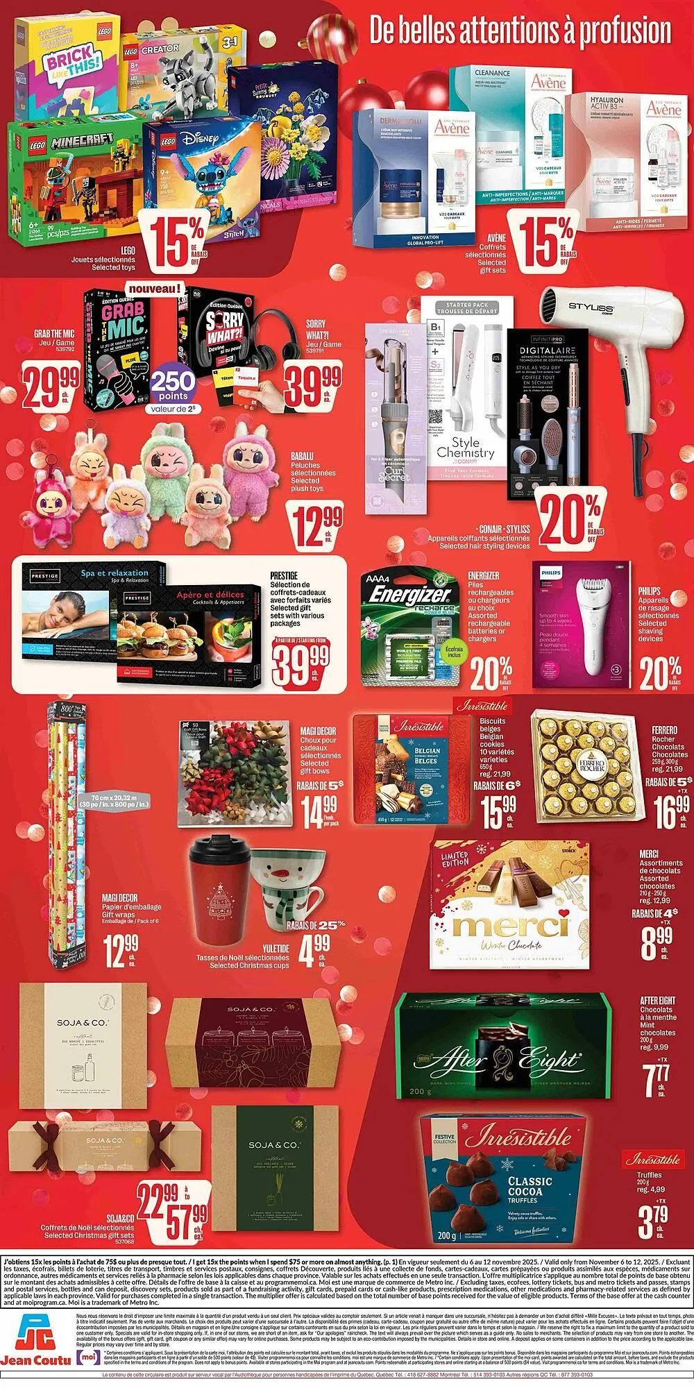 Jean Coutu flyer from November 6 to November 12 2025 - flyer page 18