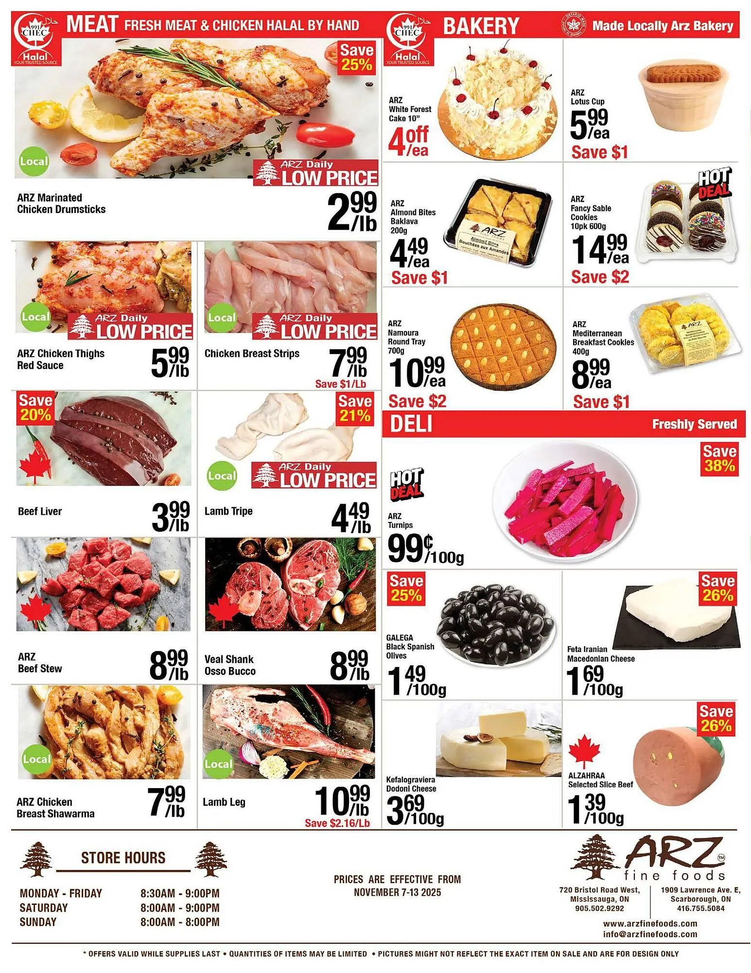 Arz Fine Foods flyer from November 7 to November 13 2025 - flyer page 4