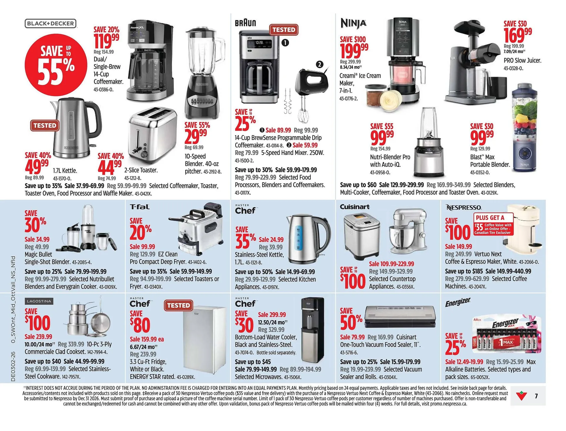 Canadian Tire flyer from January 8 to January 14 2026 - flyer page 7