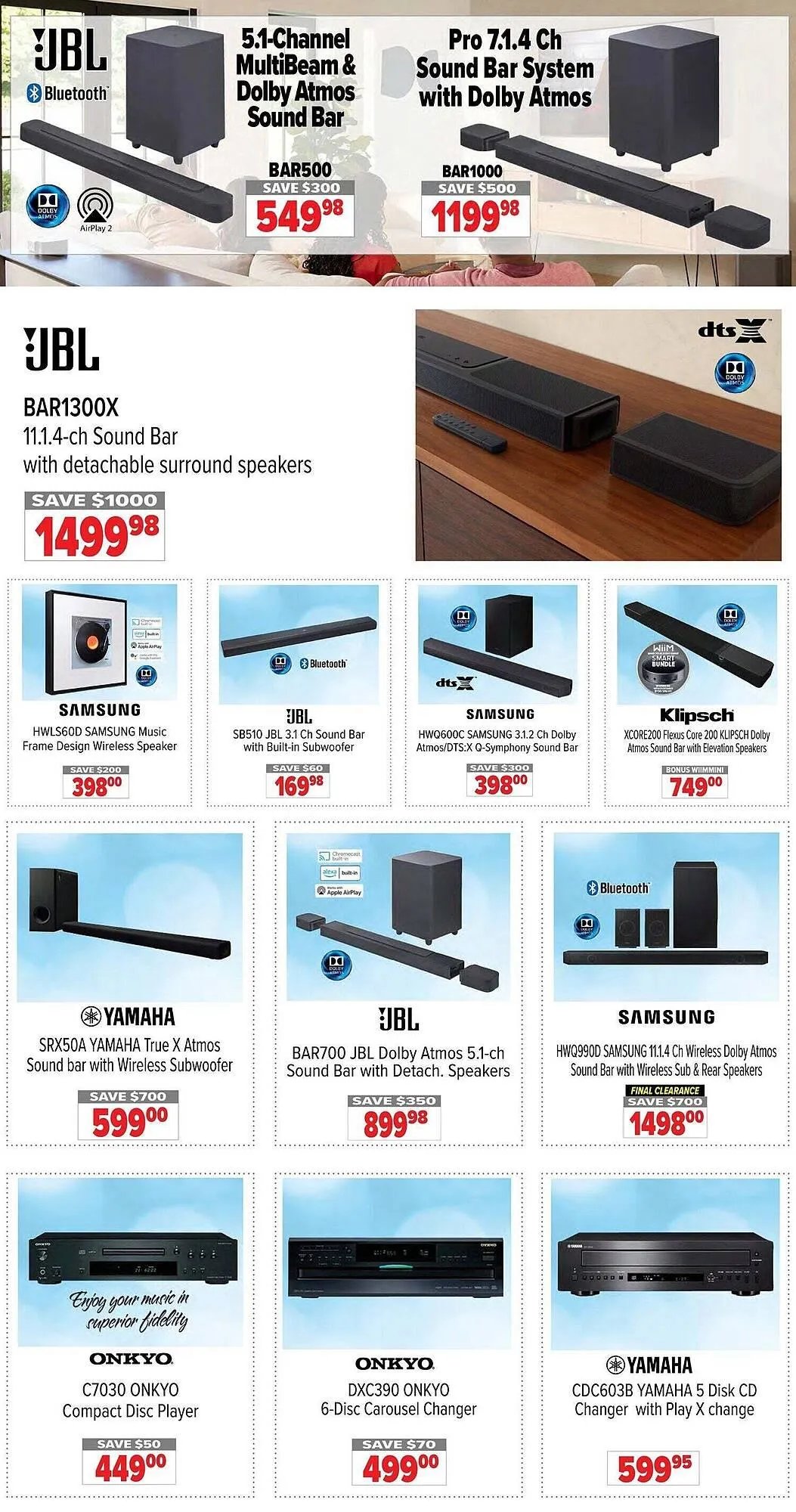 2001 Audio Video flyer from March 21 to March 28 2025 - flyer page 5