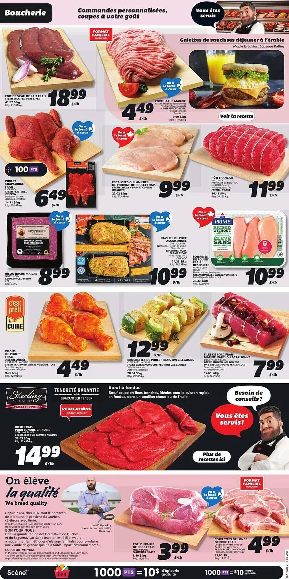 IGA flyer from March 11 to March 18 2026 - flyer page 4