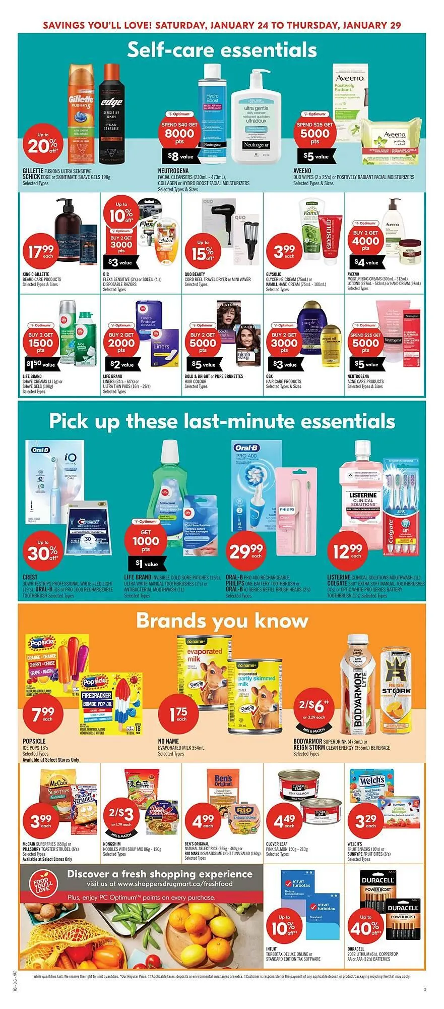Shoppers Drug Mart flyer from January 24 to January 29 2026 - flyer page 18