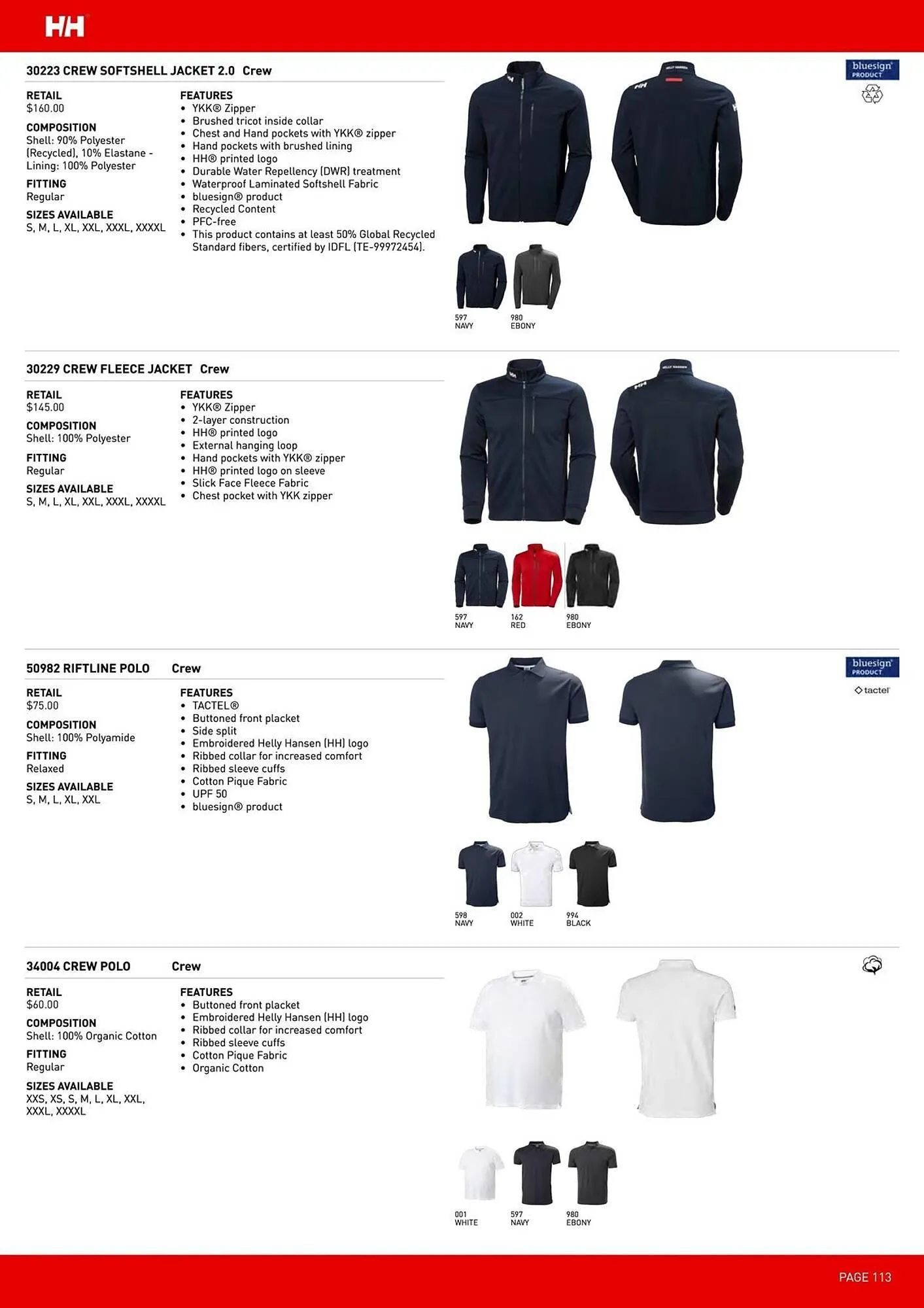 Helly Hansen flyer from September 11 to February 28 2026 - flyer page 113