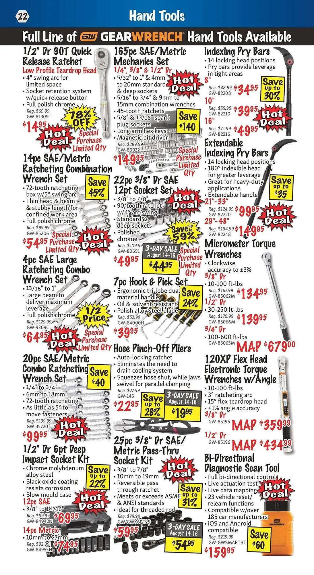 KMS Tools flyer from August 1 to August 8 2025 - flyer page 22