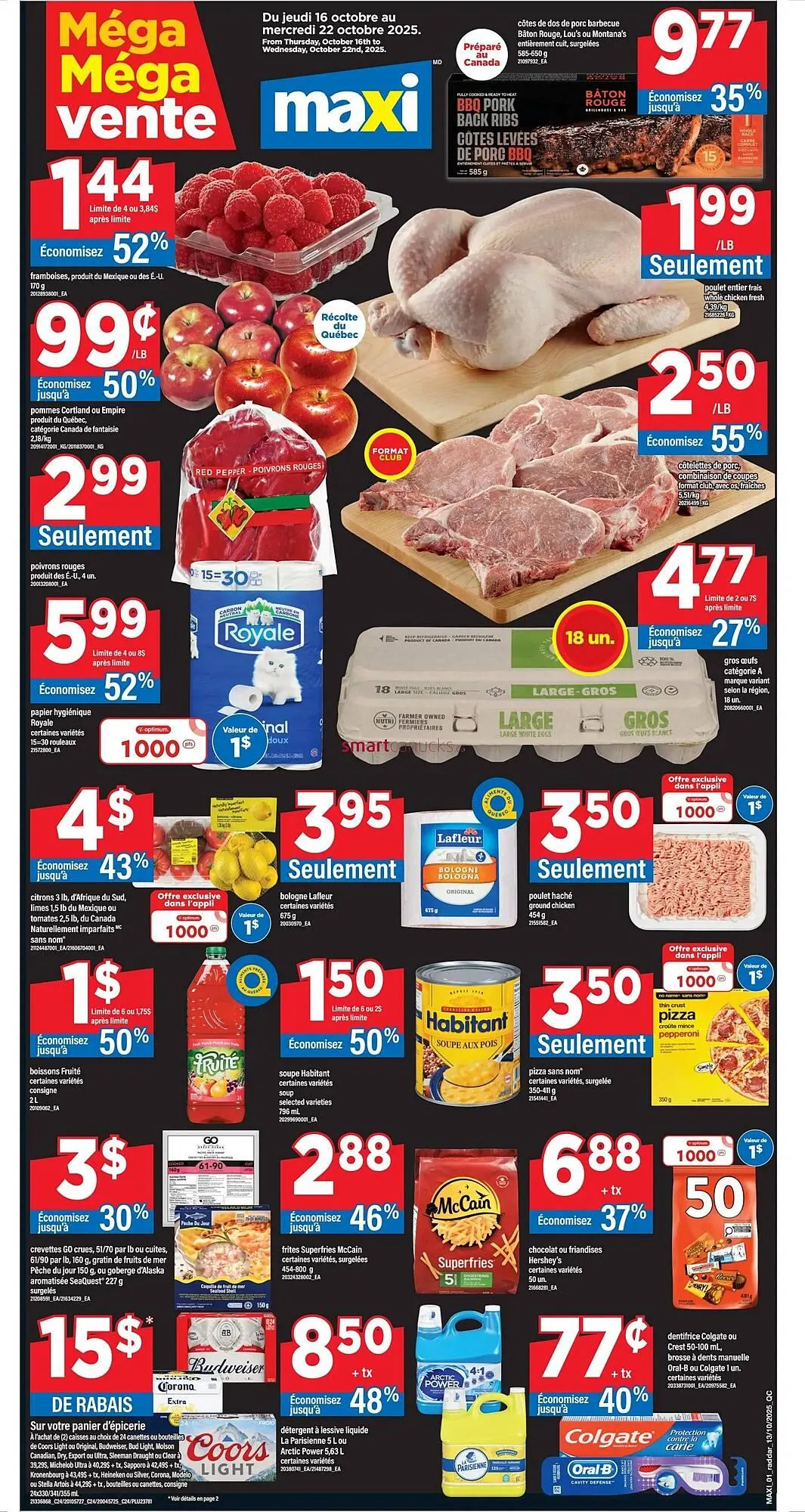 Maxi flyer from October 16 to October 22 2025 - flyer page 1