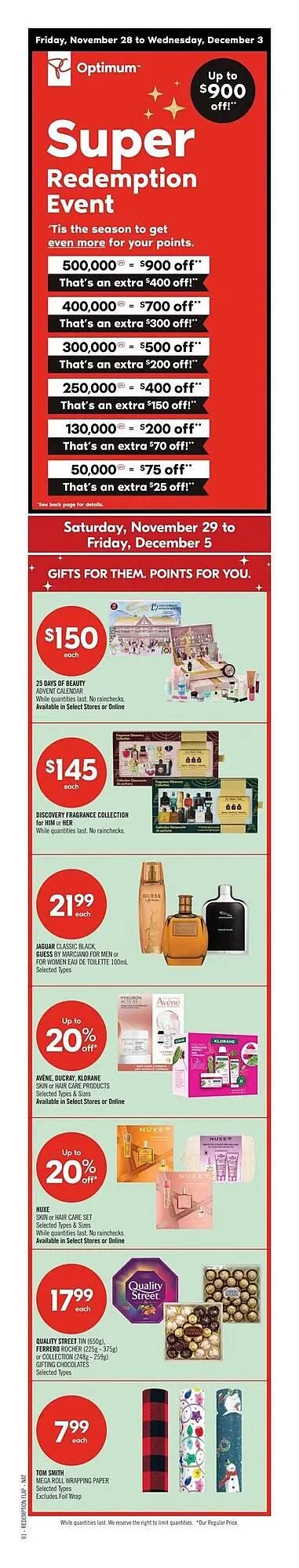 Shoppers Drug Mart flyer from November 28 to December 5 2025 - flyer page 2