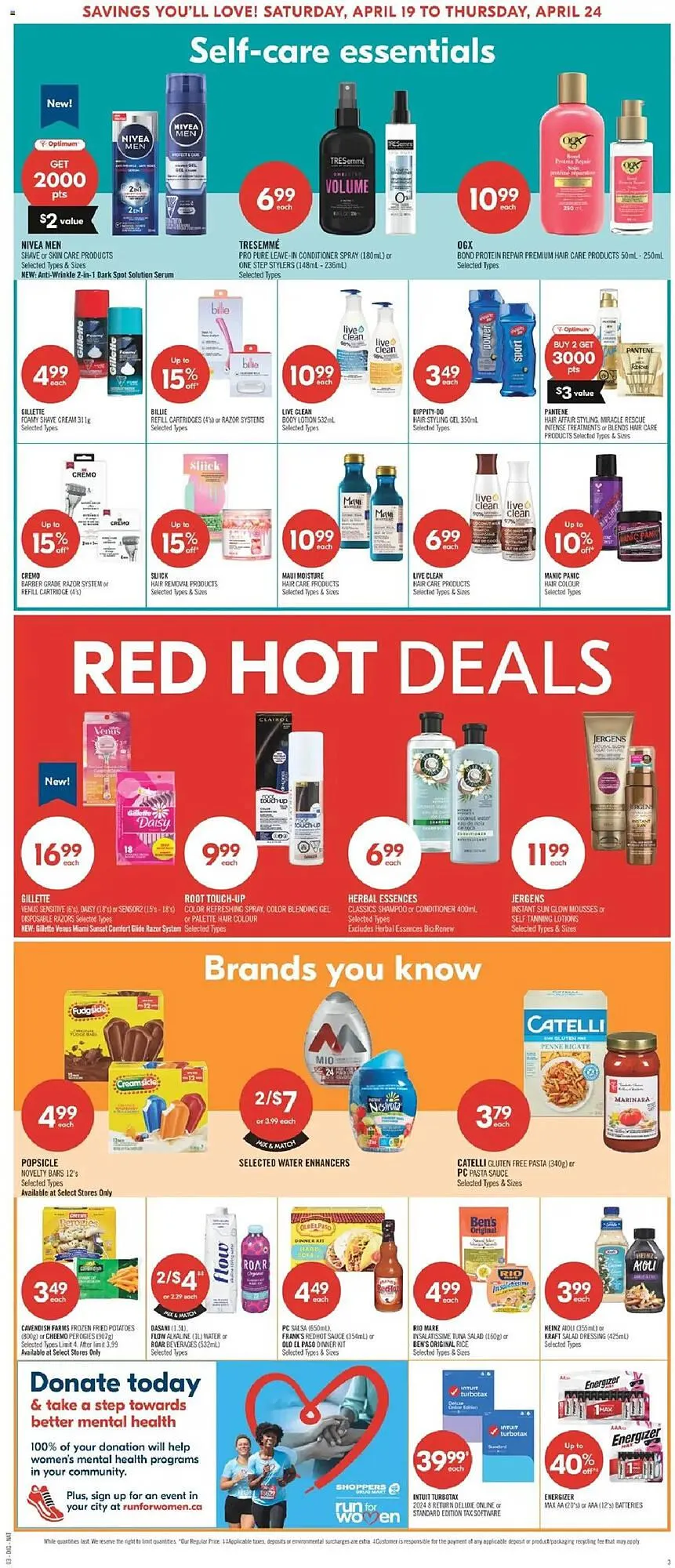 Shoppers Drug Mart flyer from April 19 to April 24 2025 - flyer page 17