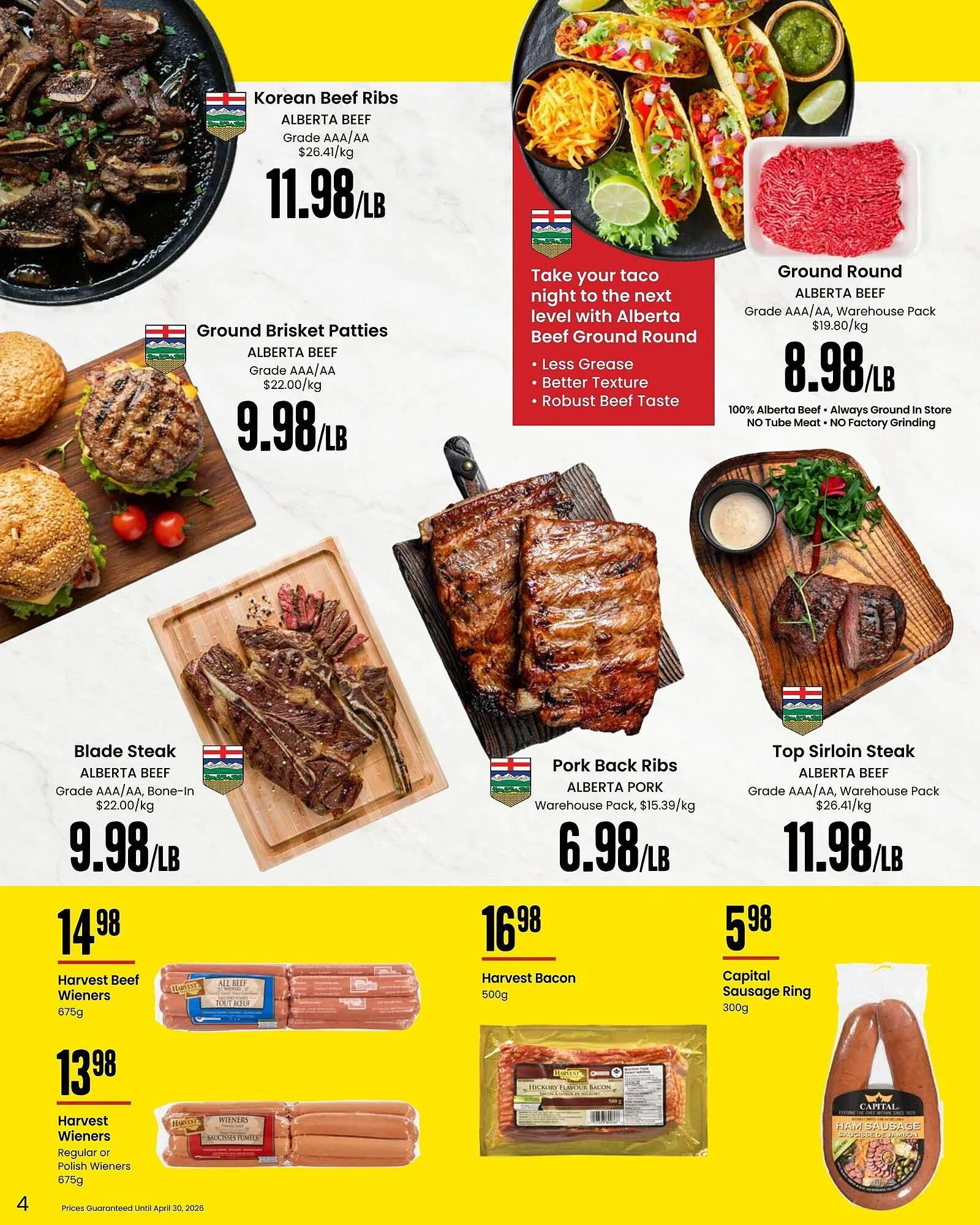 Freson Bros flyer from February 27 to April 30 2026 - flyer page 4