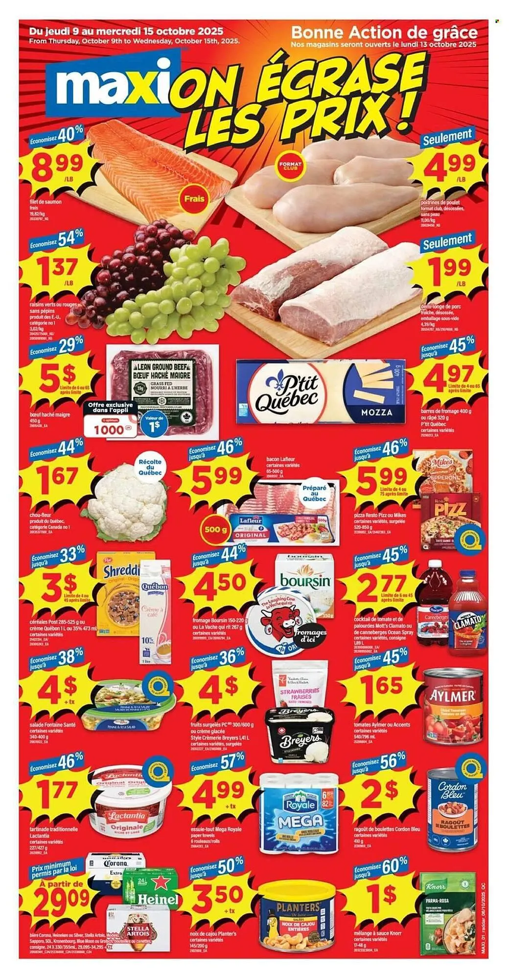 Maxi flyer from October 9 to October 15 2025 - flyer page 1