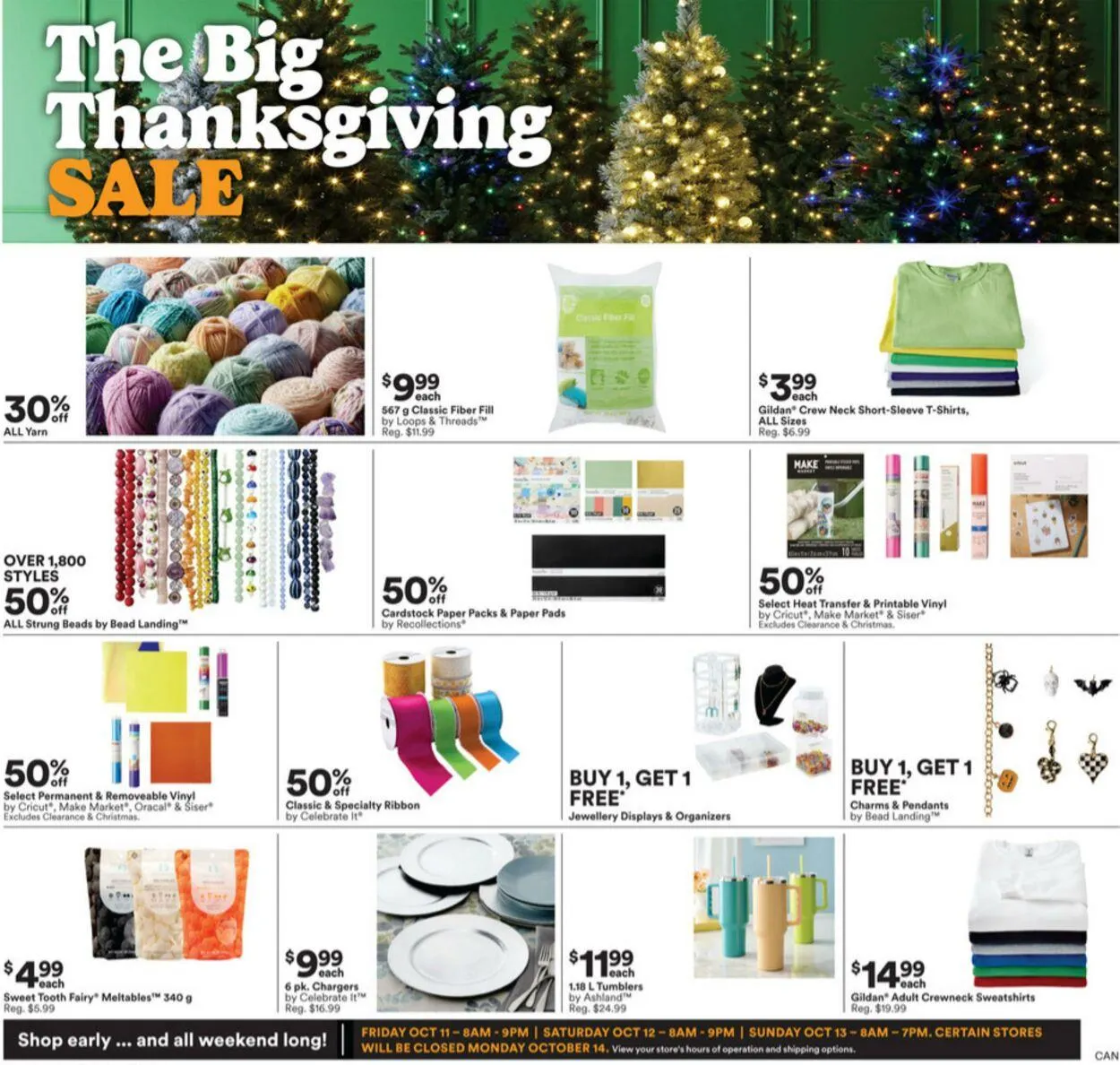 Michaels Current flyer from October 18 to October 25 2024 - flyer page 3