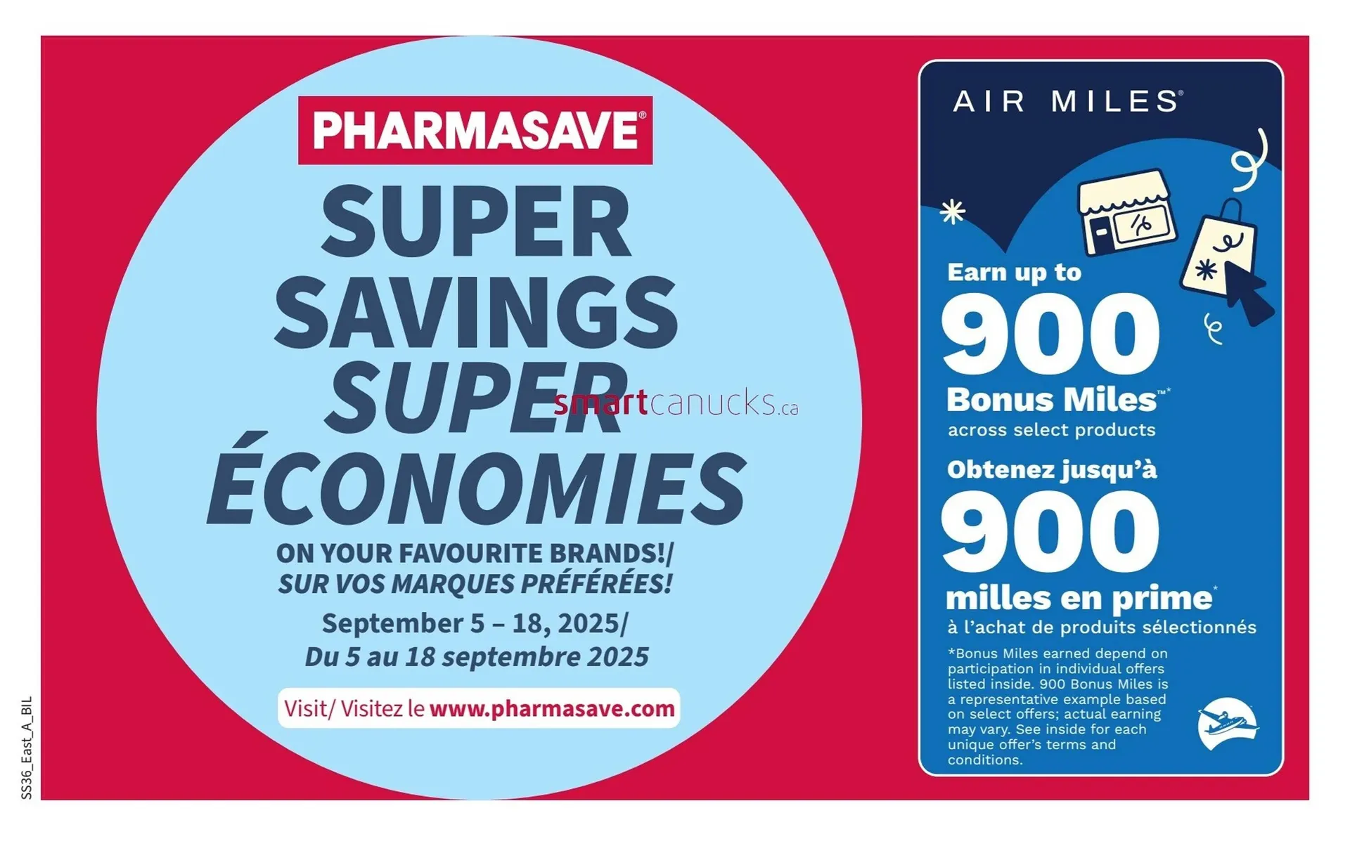 Pharmasave flyer from September 5 to September 11 2025 - flyer page 1
