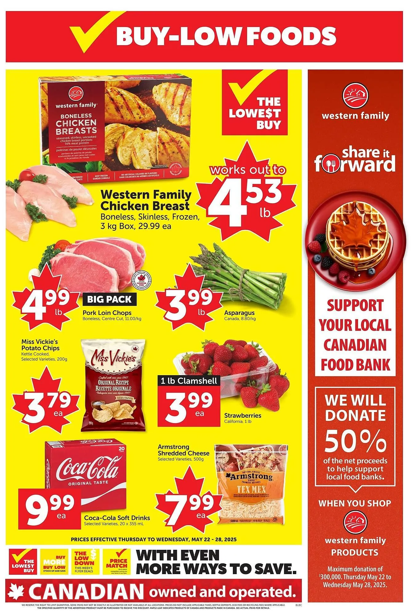 Buy-Low Foods flyer from May 21 to June 17 2025 - flyer page 1