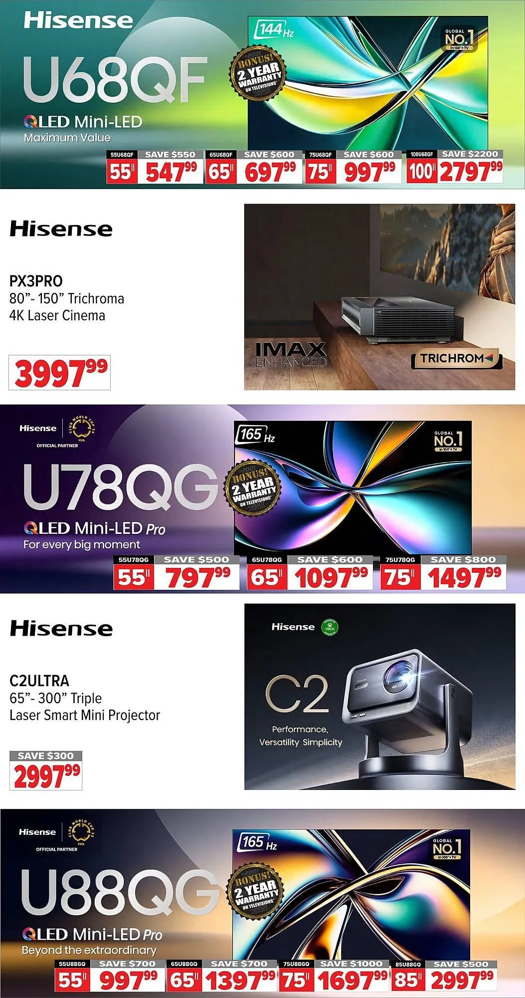 2001 Audio Video flyer from March 13 to March 19 2026 - flyer page 9