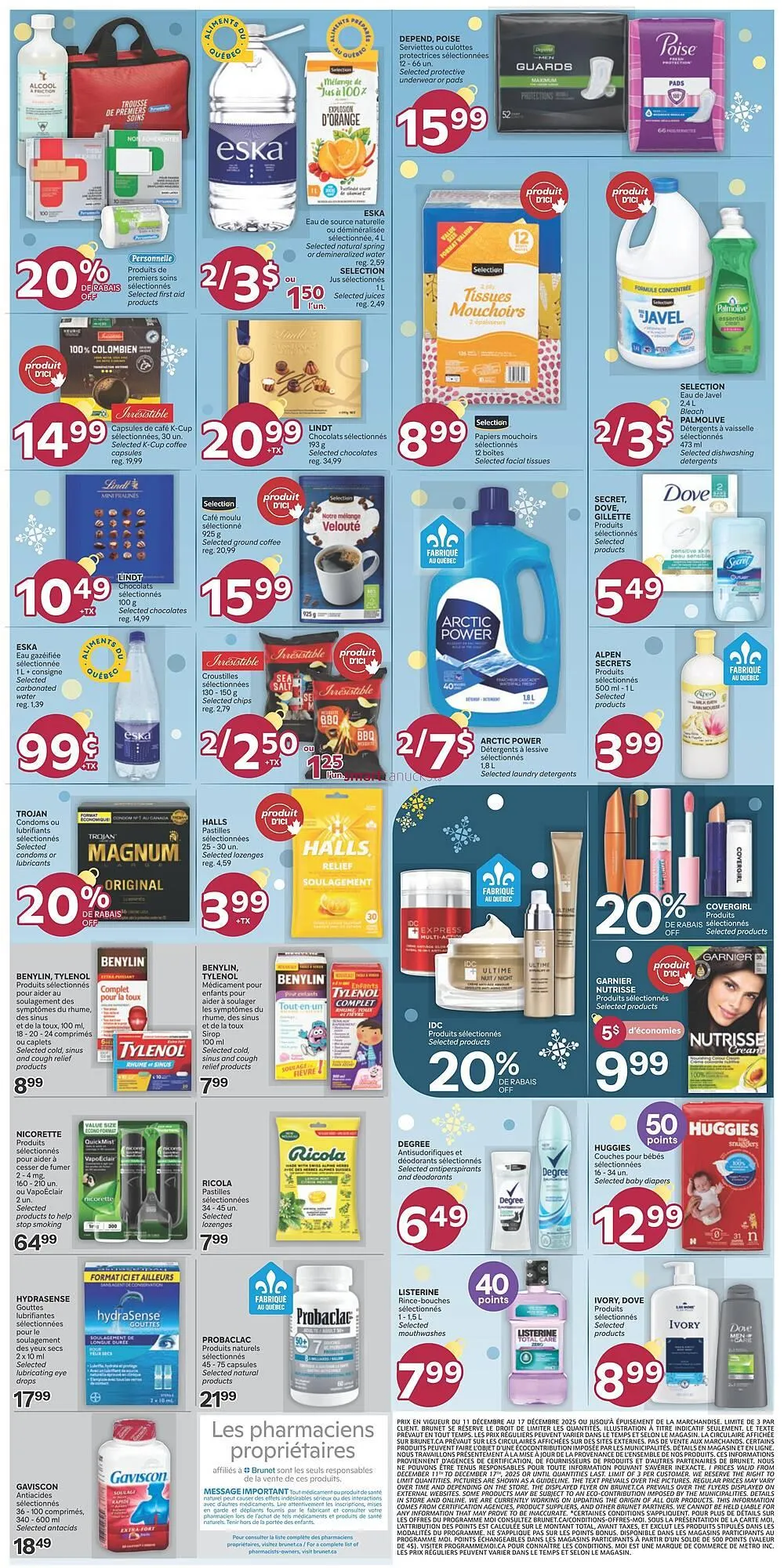 Brunet flyer from December 11 to December 17 2025 - flyer page 2