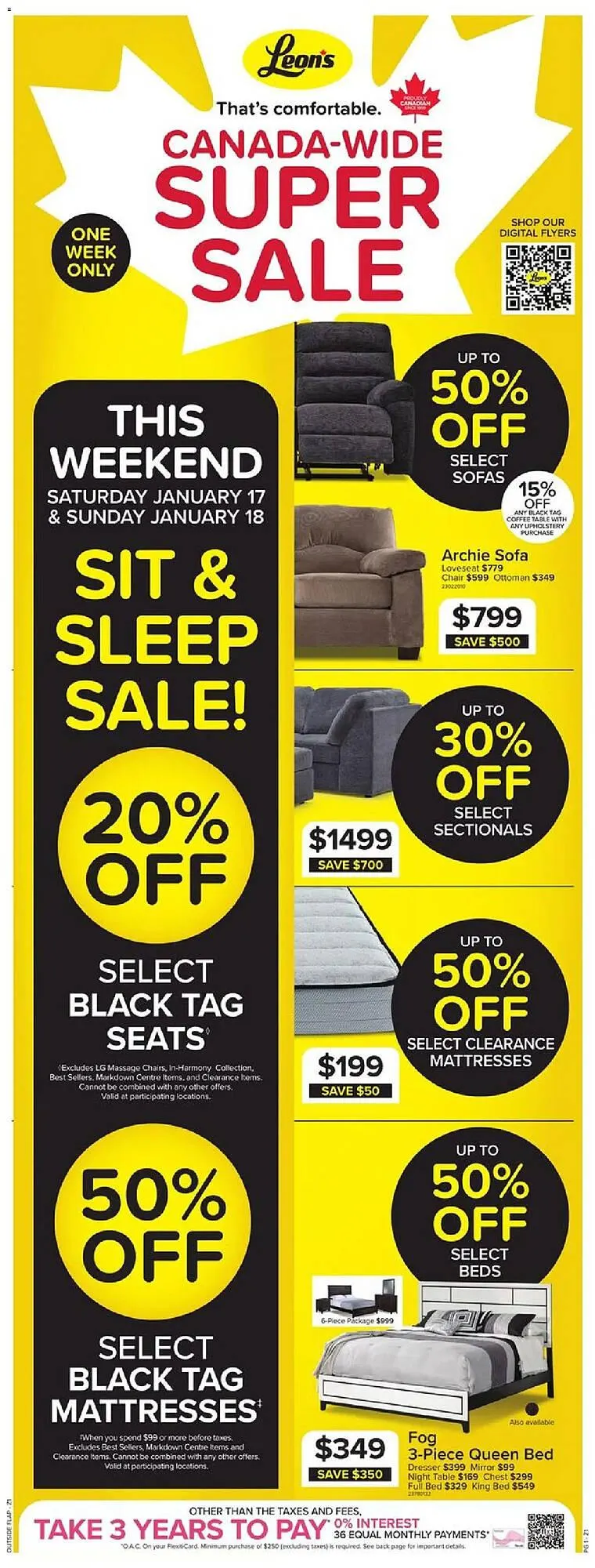 Leon's flyer from January 15 to January 22 2026 - flyer page 1