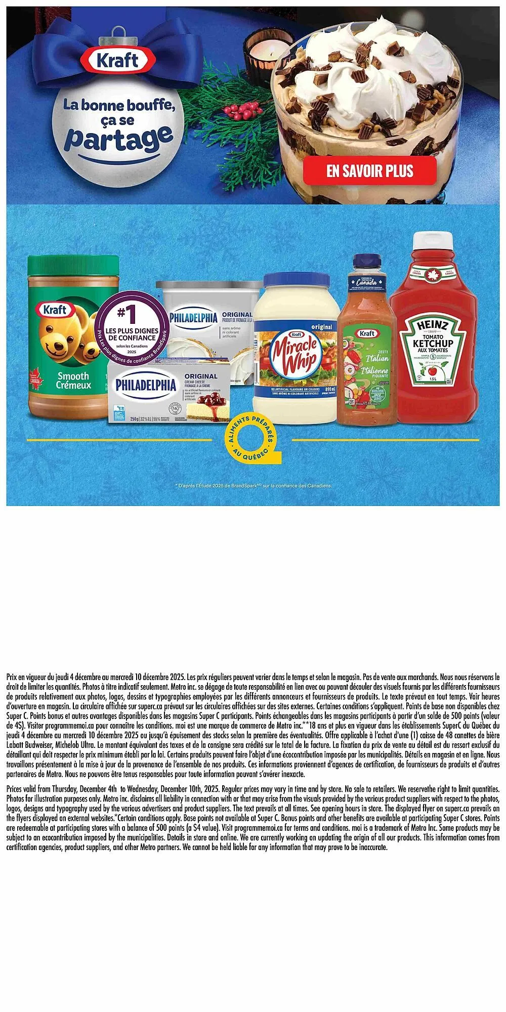 Super C flyer from December 3 to December 10 2025 - flyer page 17