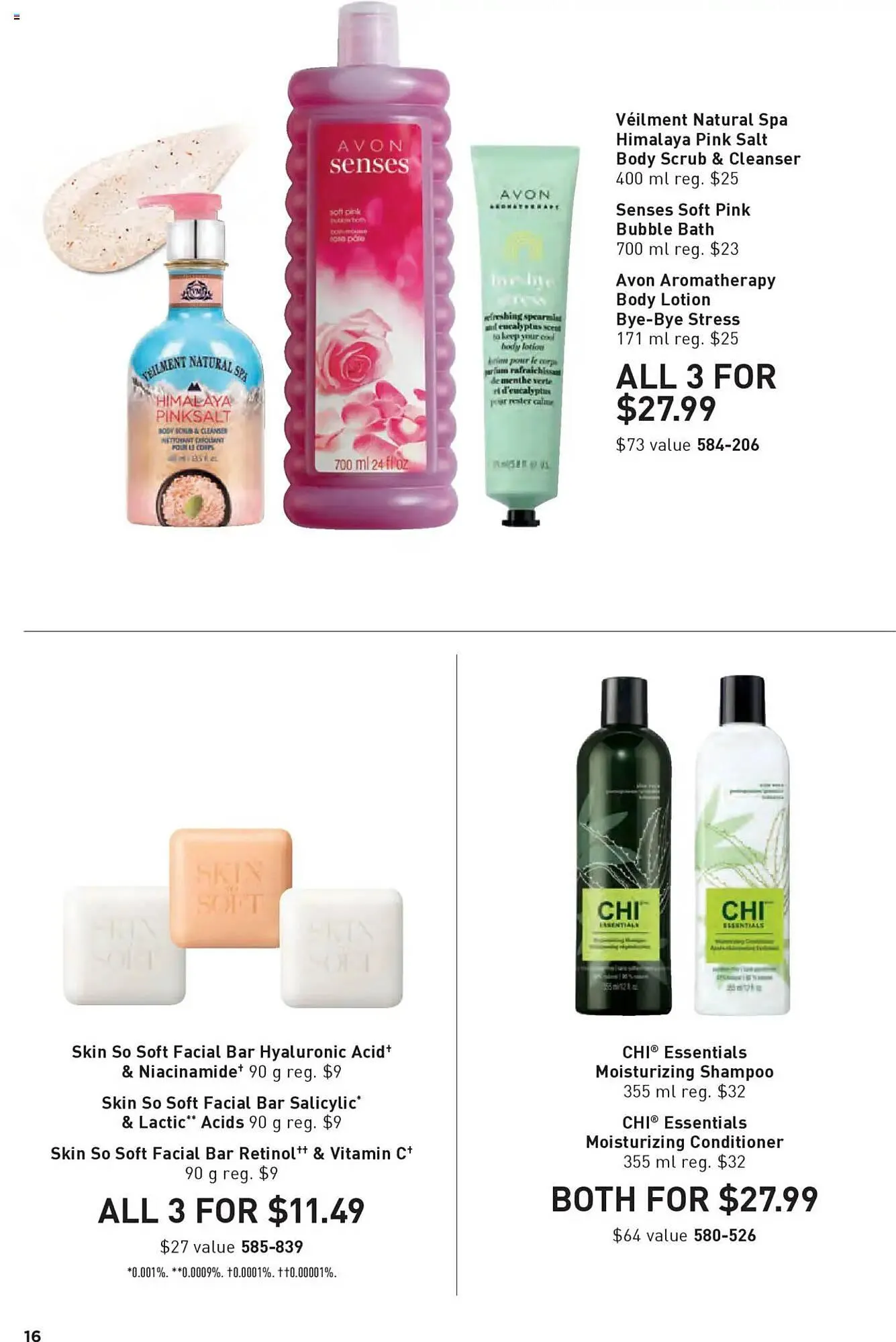AVON flyer from March 27 to April 23 2025 - flyer page 16