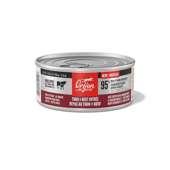 Tuna and Beef Entrée for Cats, 155 g