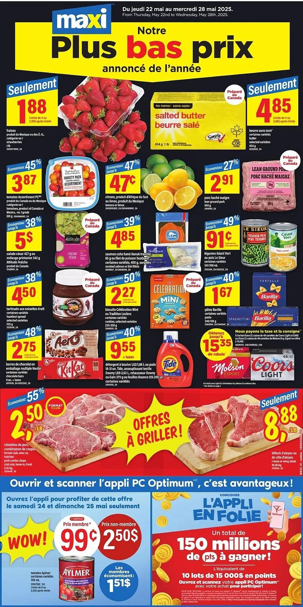 Maxi flyer from May 19 to June 2 2025 - flyer page 1