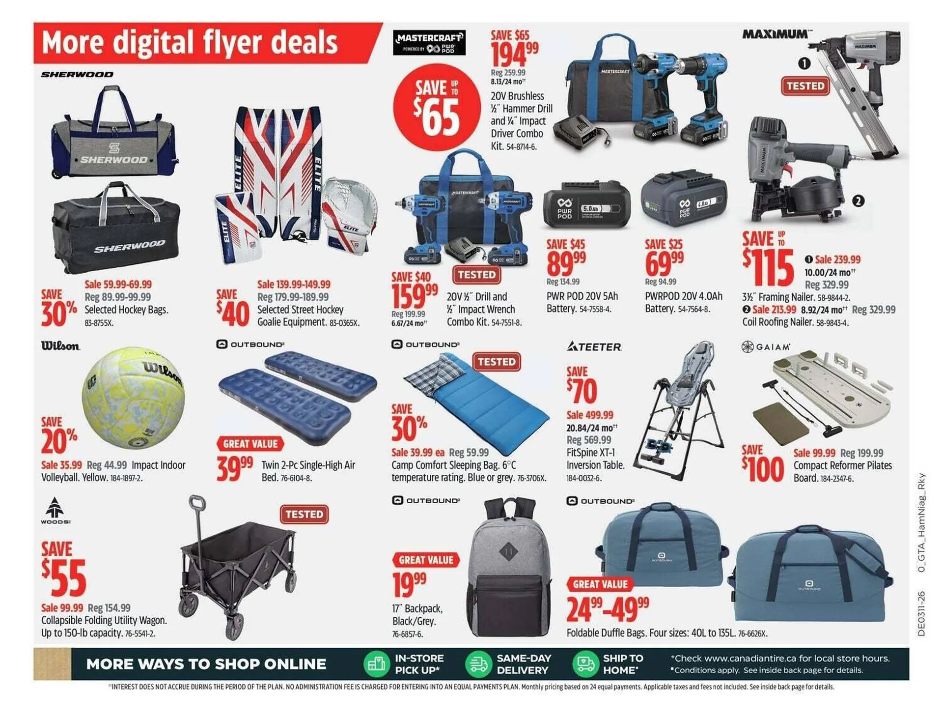 Canadian Tire flyer from March 12 to April 2 2026 - flyer page 19