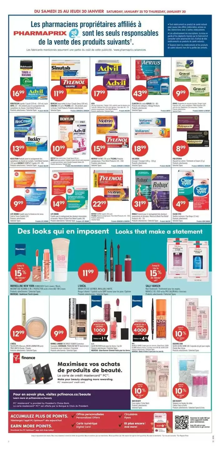 Shoppers Drug Mart Weekly ad from January 25 to January 30 2025 - flyer page 4