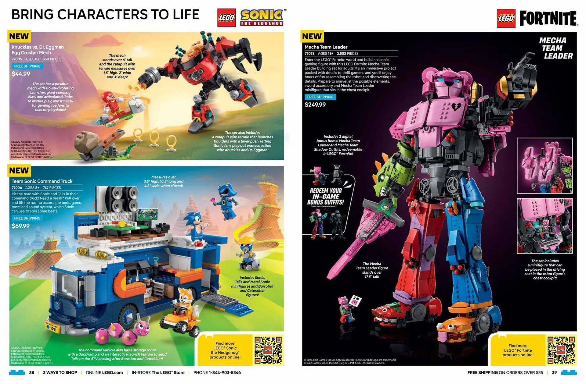 Lego flyer from September 11 to November 30 2025 - flyer page 20