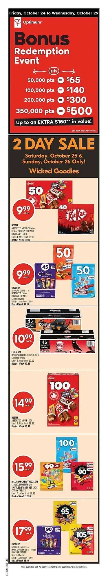 Shoppers Drug Mart flyer from October 25 to October 31 2025 - flyer page 2