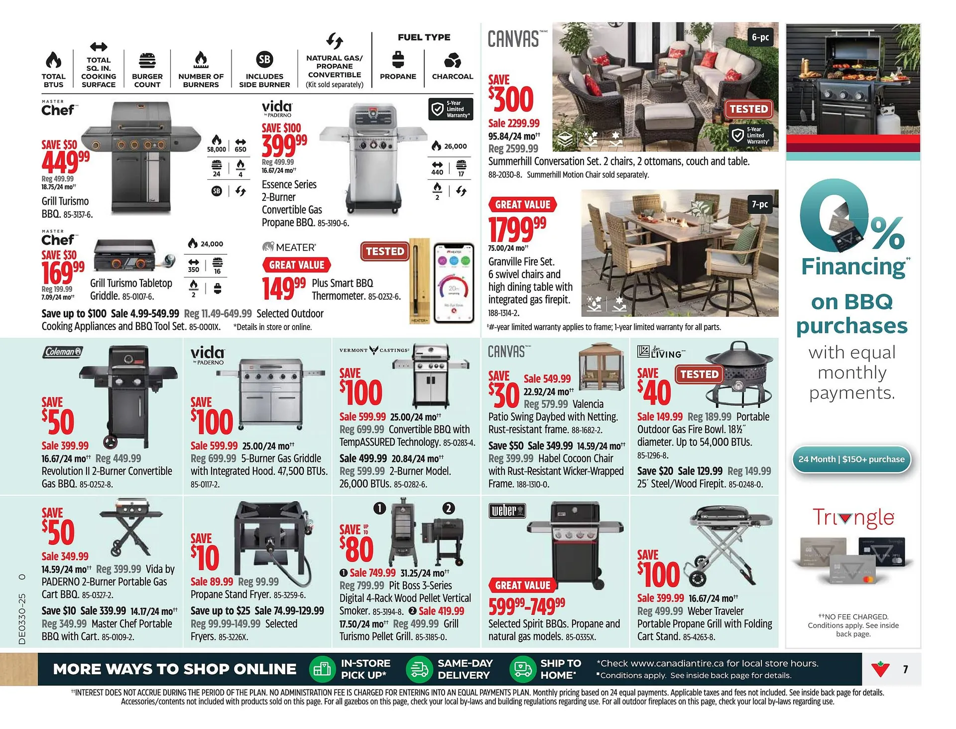 Canadian Tire flyer from July 17 to July 23 2025 - flyer page 7