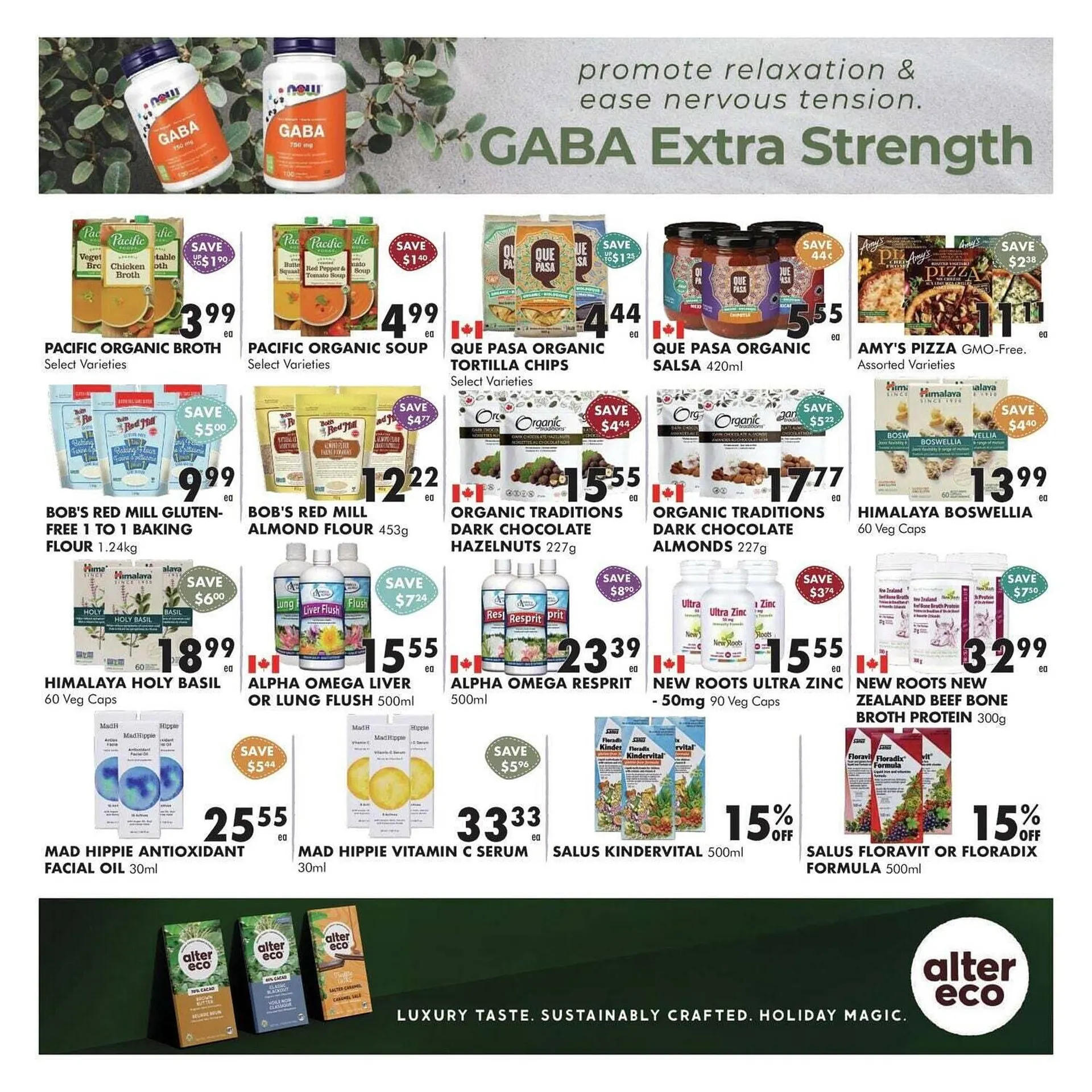 Ambrosia Natural Foods flyer from December 1 to January 1 2026 - flyer page 3