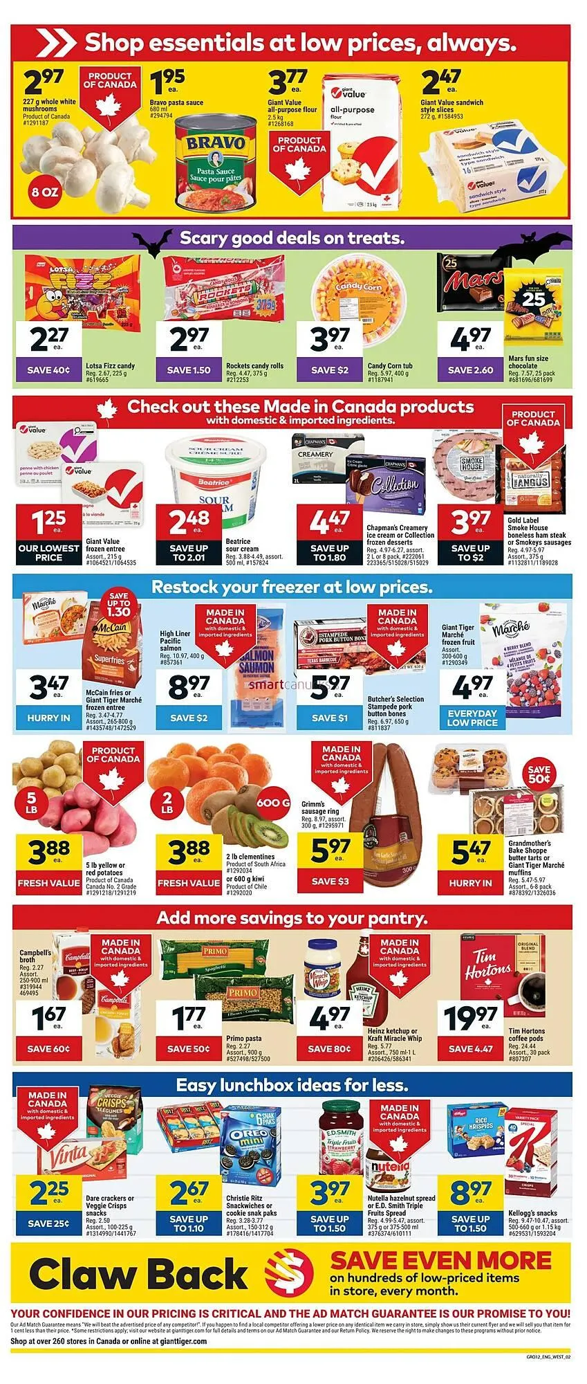 Giant Tiger flyer from October 22 to October 28 2025 - flyer page 2