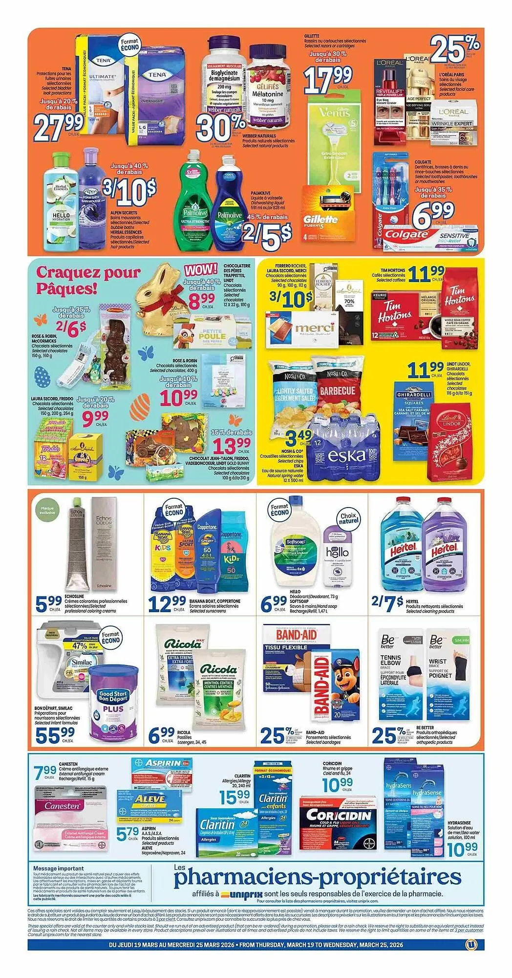 Uniprix flyer from March 18 to March 25 2026 - flyer page 2