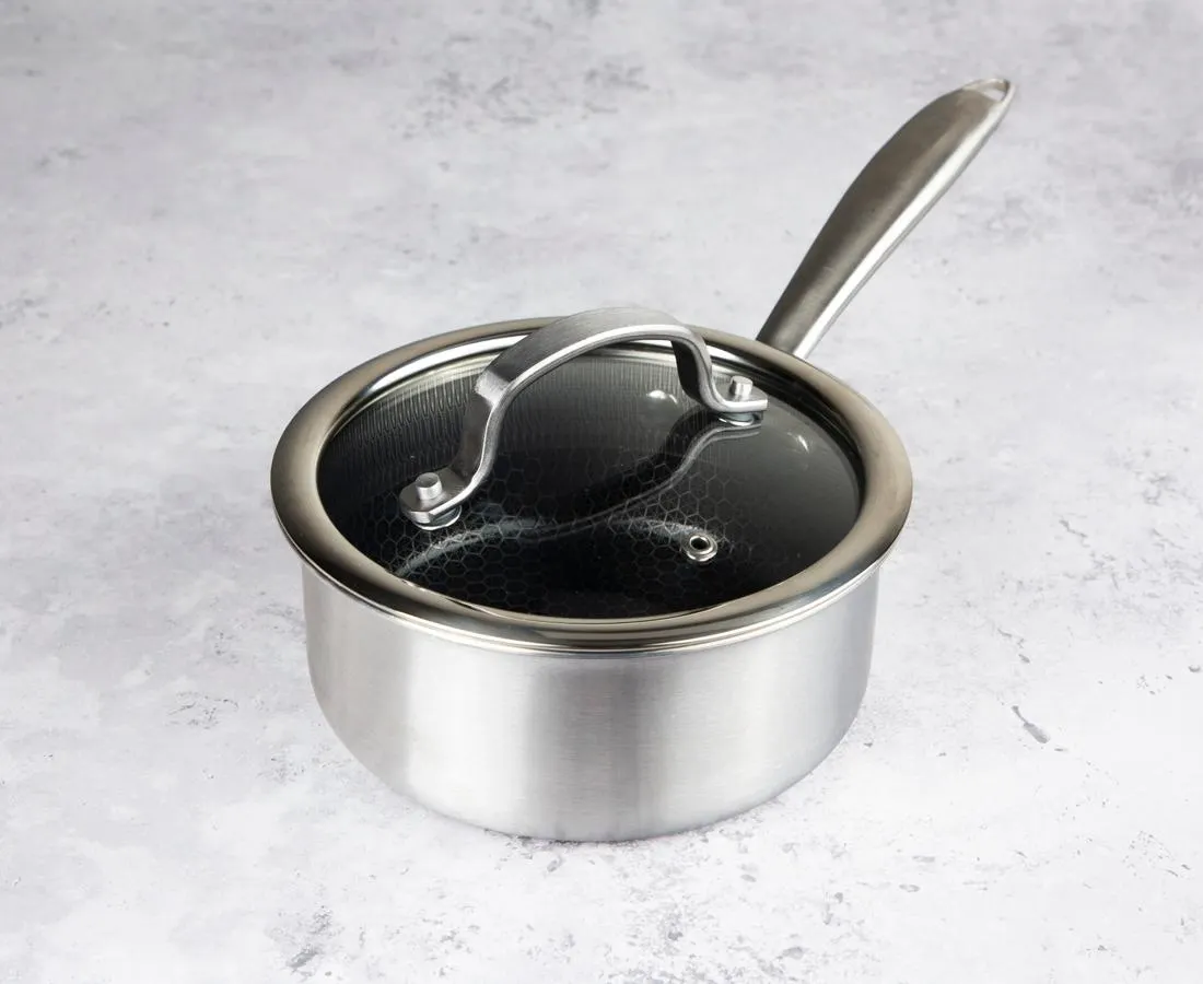 Remy Olivier Hexagon Sauce Pan with Lid, 16 cm
