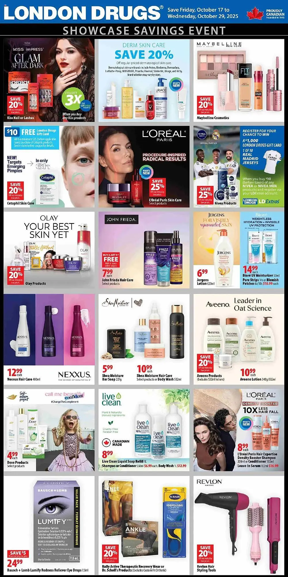 London Drugs flyer from October 17 to October 30 2025 - flyer page 1