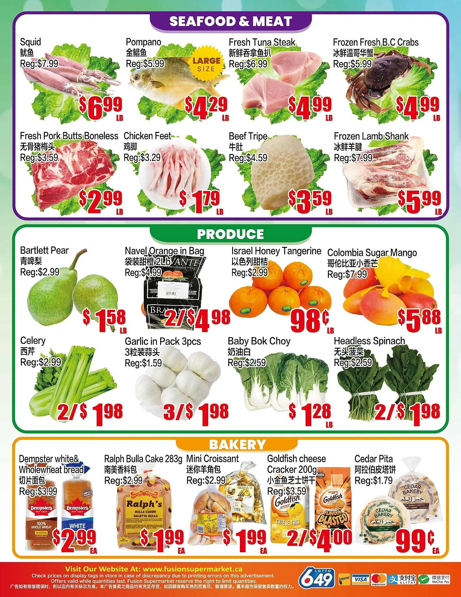 Fusion Supermarket flyer from March 28 to April 3 2025 - flyer page 4