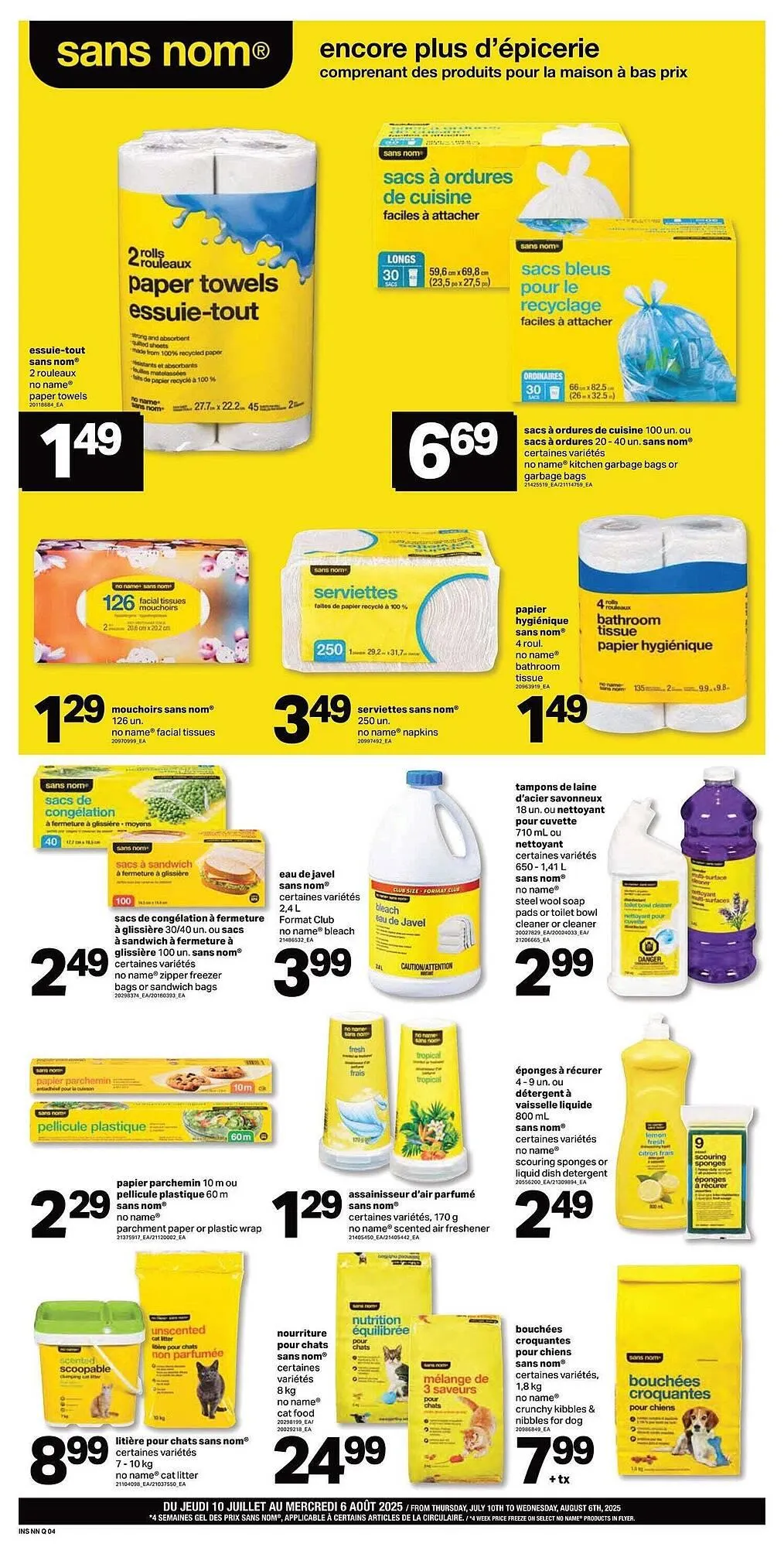 L'Intermarché flyer from July 31 to August 7 2025 - flyer page 10