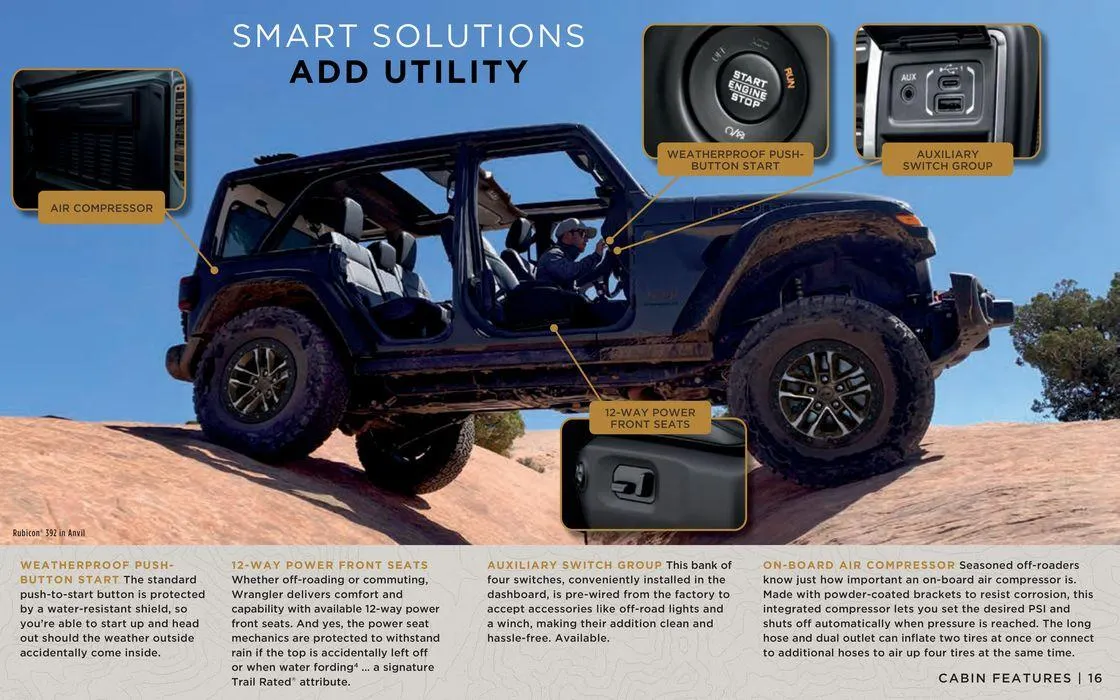 Jeep Wrangler from January 8 to January 8 2025 - flyer page 16