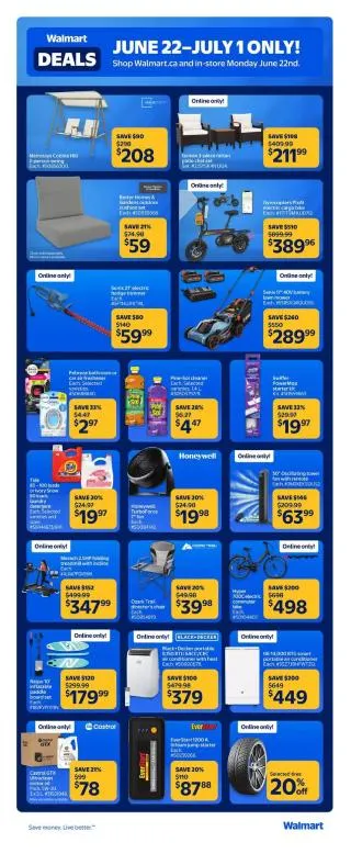 Walmart Flyer - General Merchandise from June 22 to July 1 2026 - flyer page 6